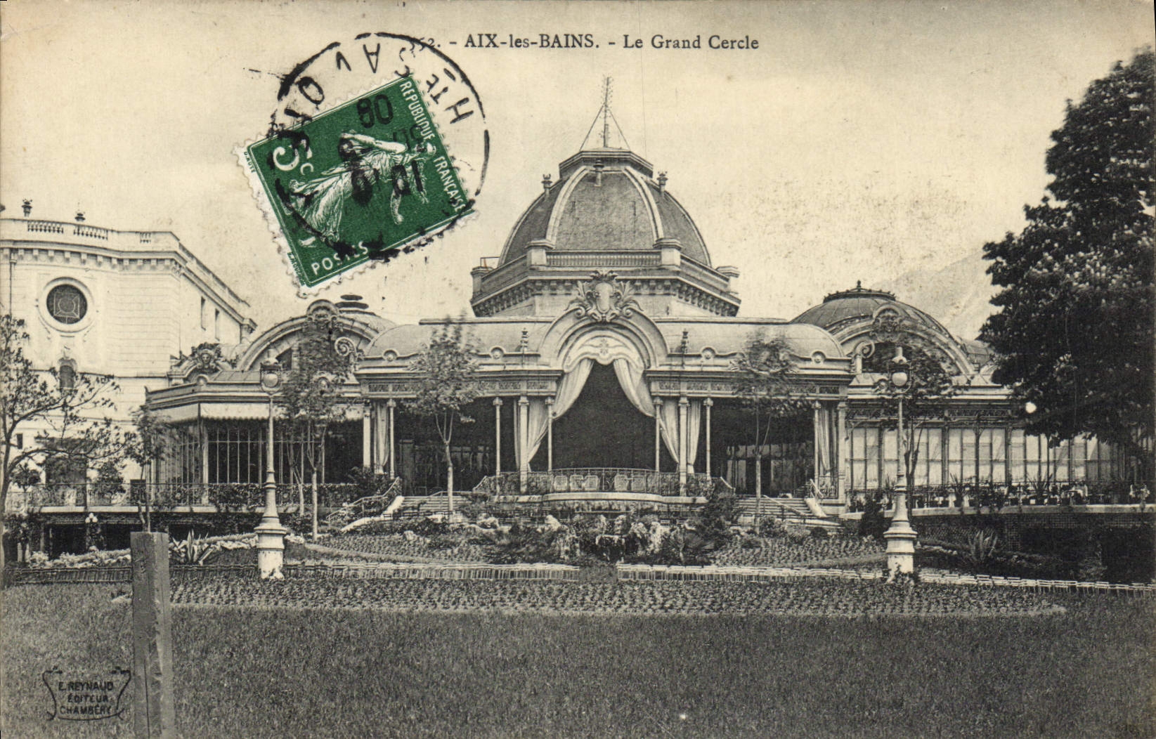 CPA Aix les Bains Le Grand Cercle