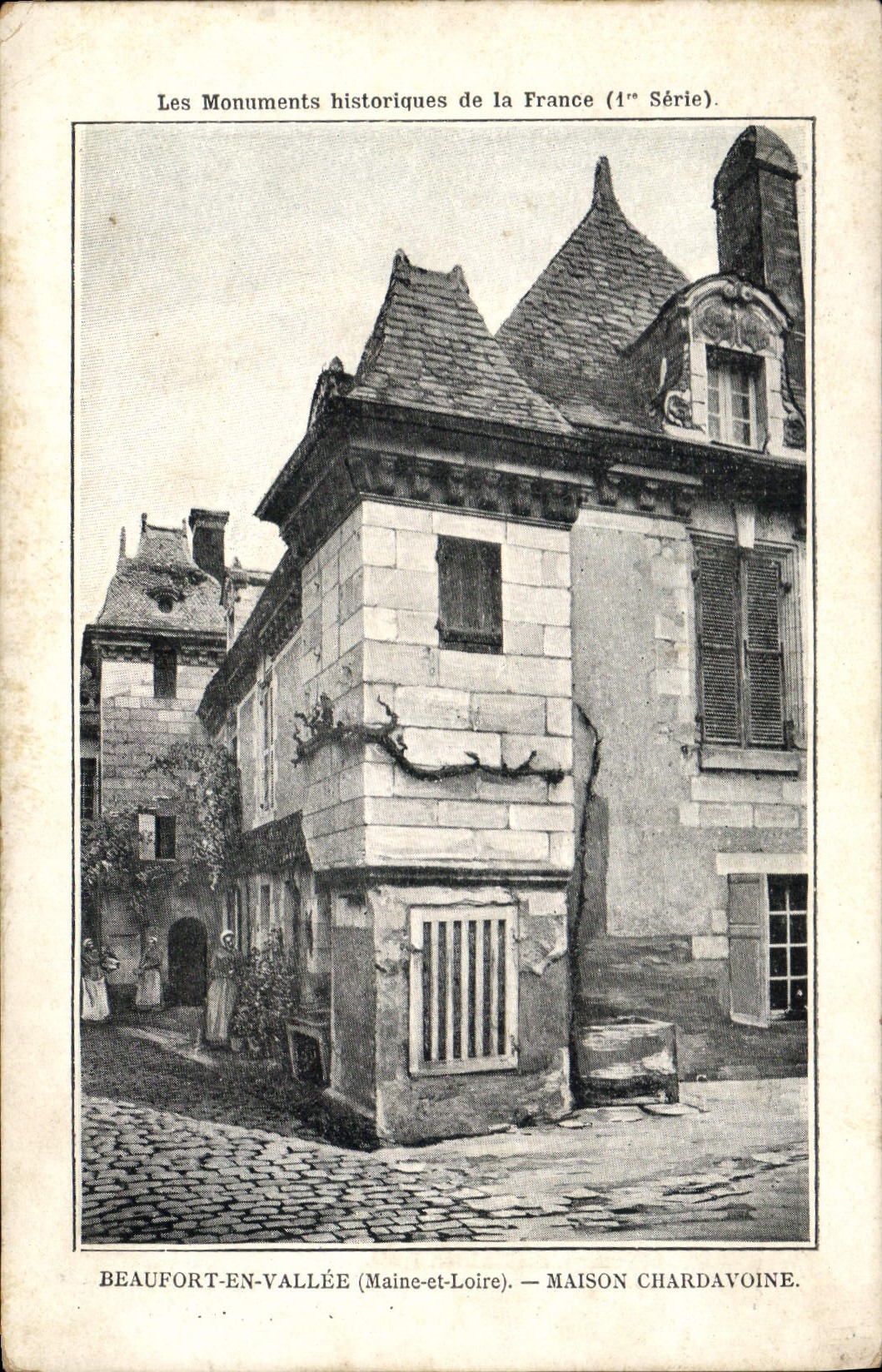 CPA Les Monuments historique de la France Beaufront en Vallee Maine et Loire Maison Chardavoine 