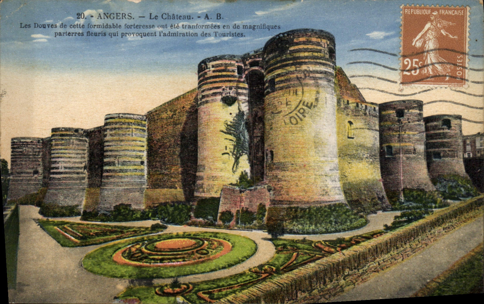 CPA Angers Le Chateau 