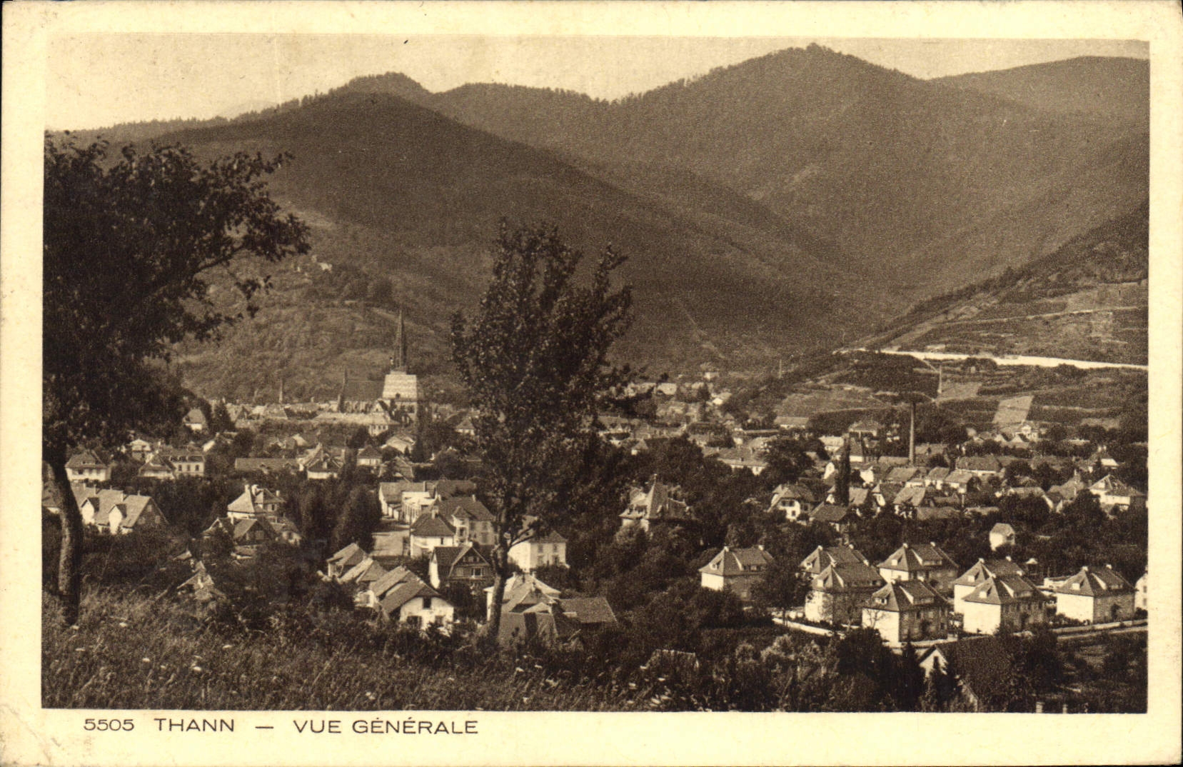 CPA Thann Vue generale