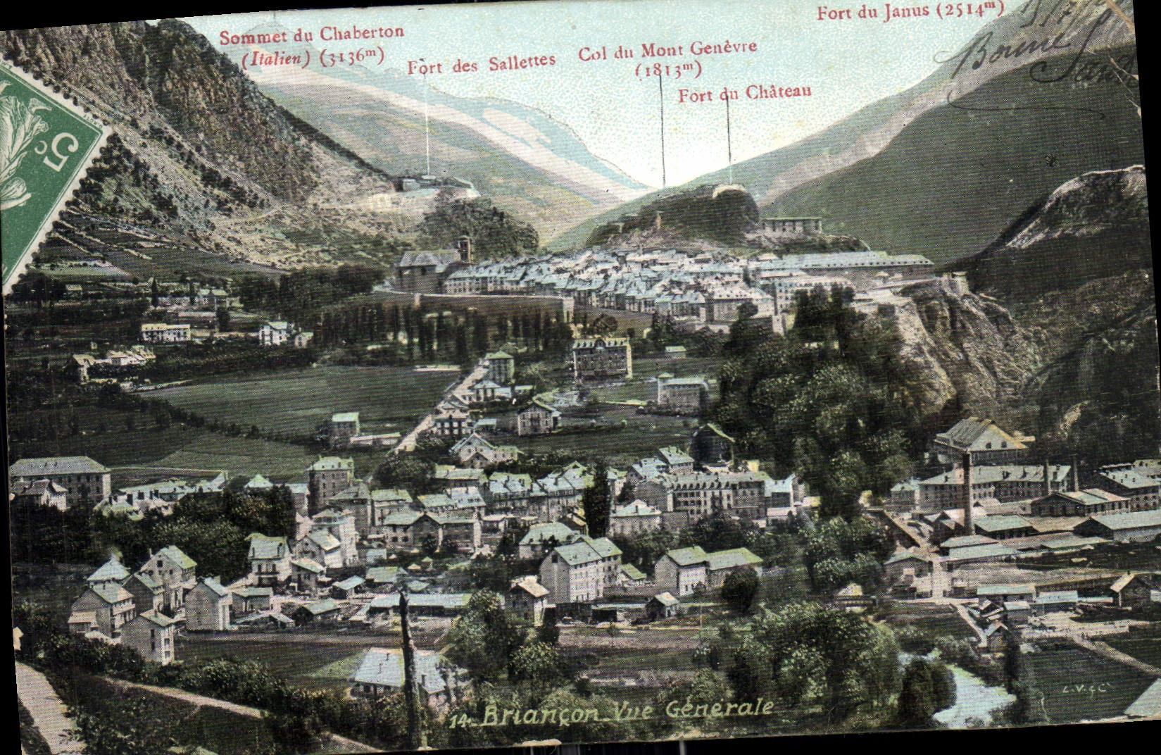 CPA Briancon Vue generale 