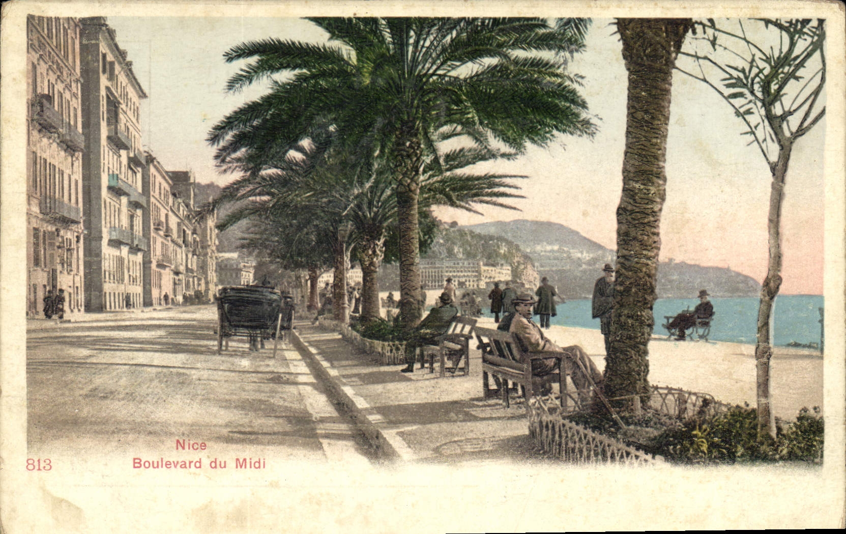 CPA Nice Boulevard du Midi 