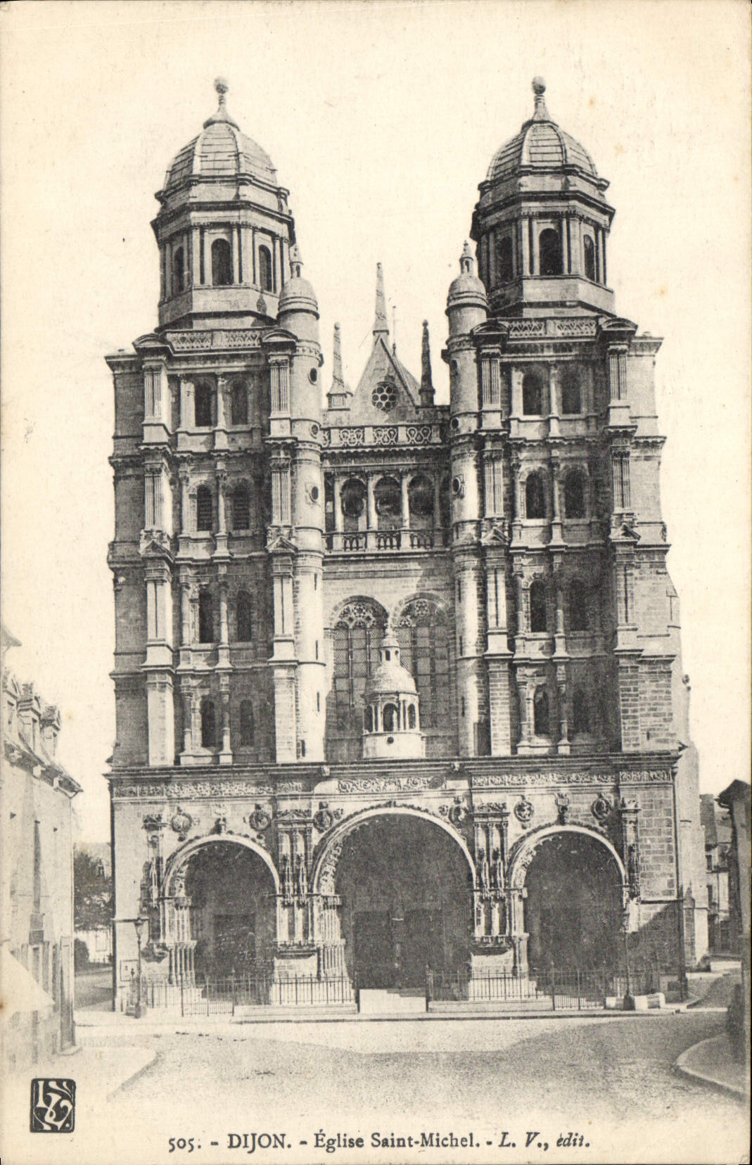 CPA Dijon Eglise Saint Michel 