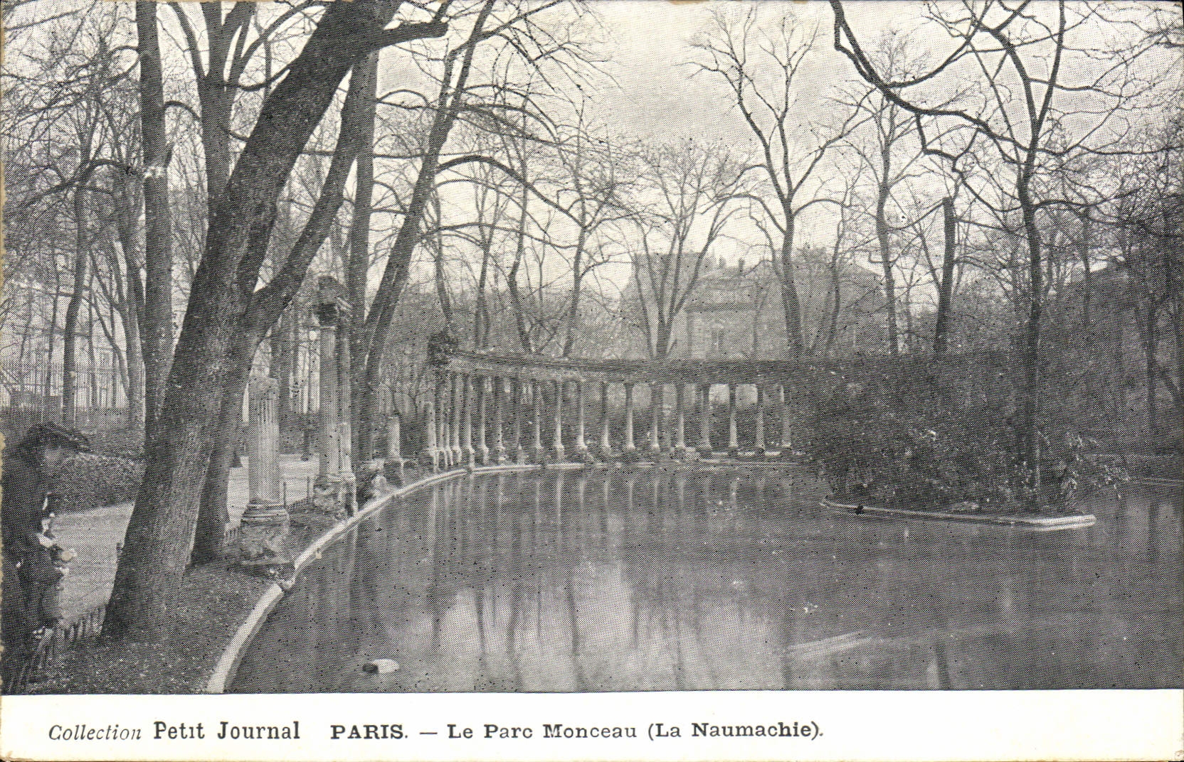 CPA Collection Petit Journal Paris Le Parc Monceau La Naumachie