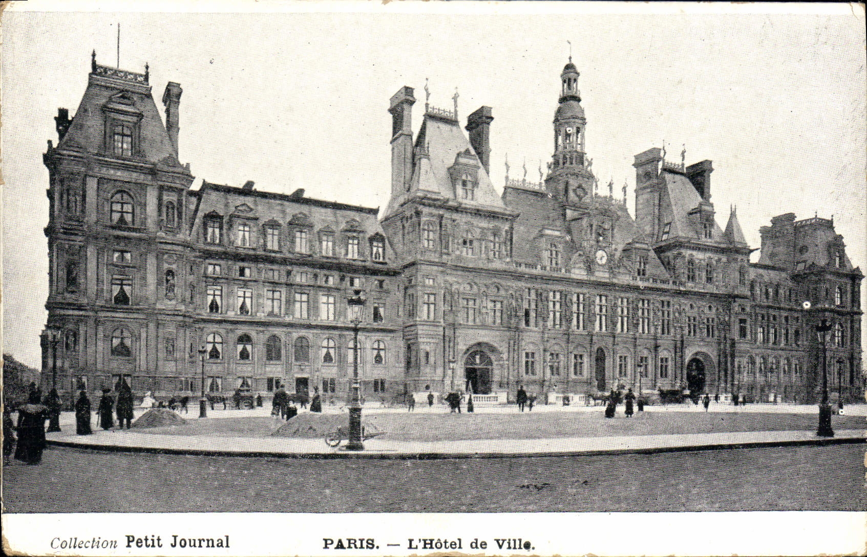 CPA Collection Petit Journal Paris l'Hotel de Ville 