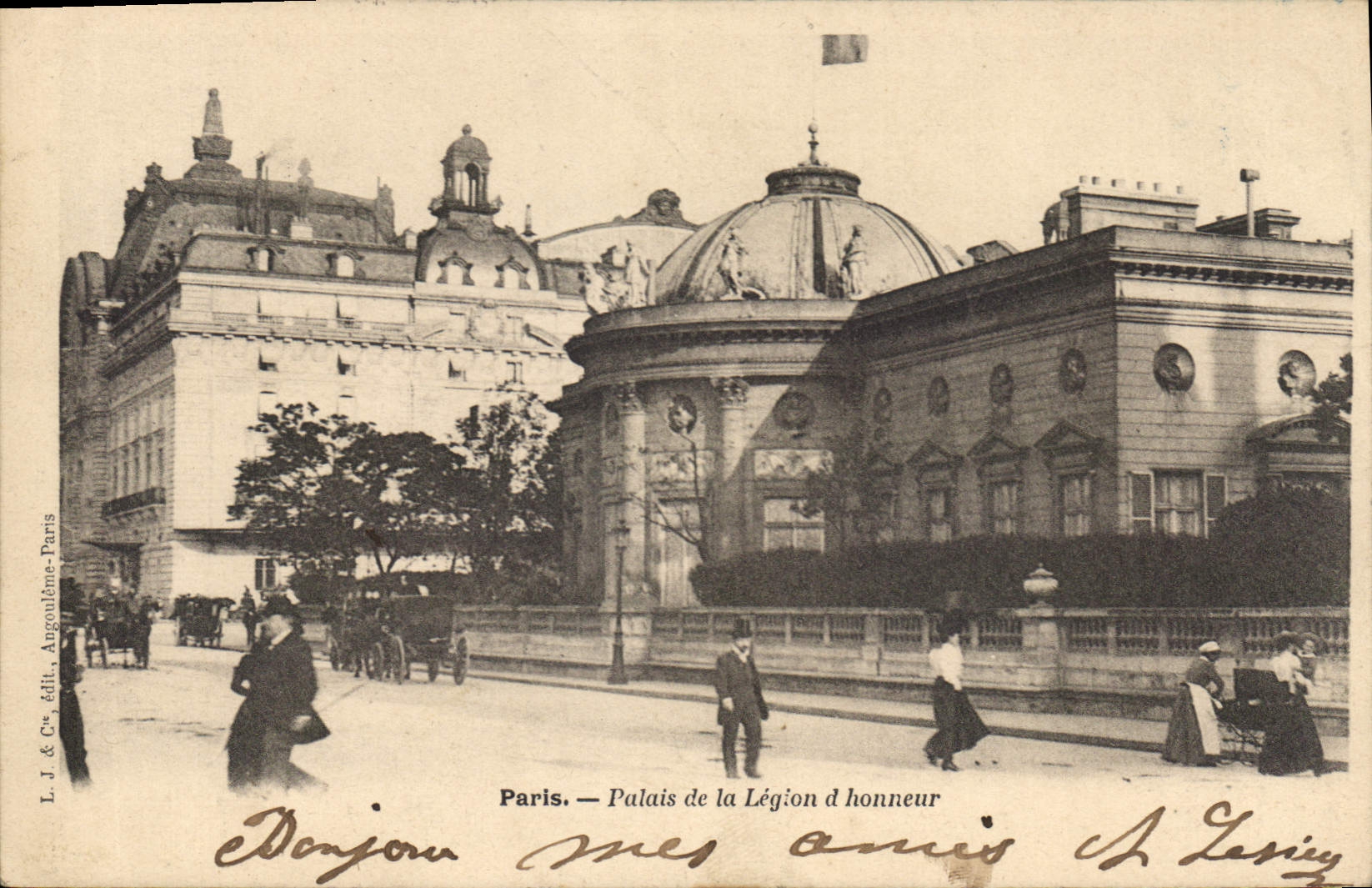 CPA Paris Palais de la Legion d'honneur 