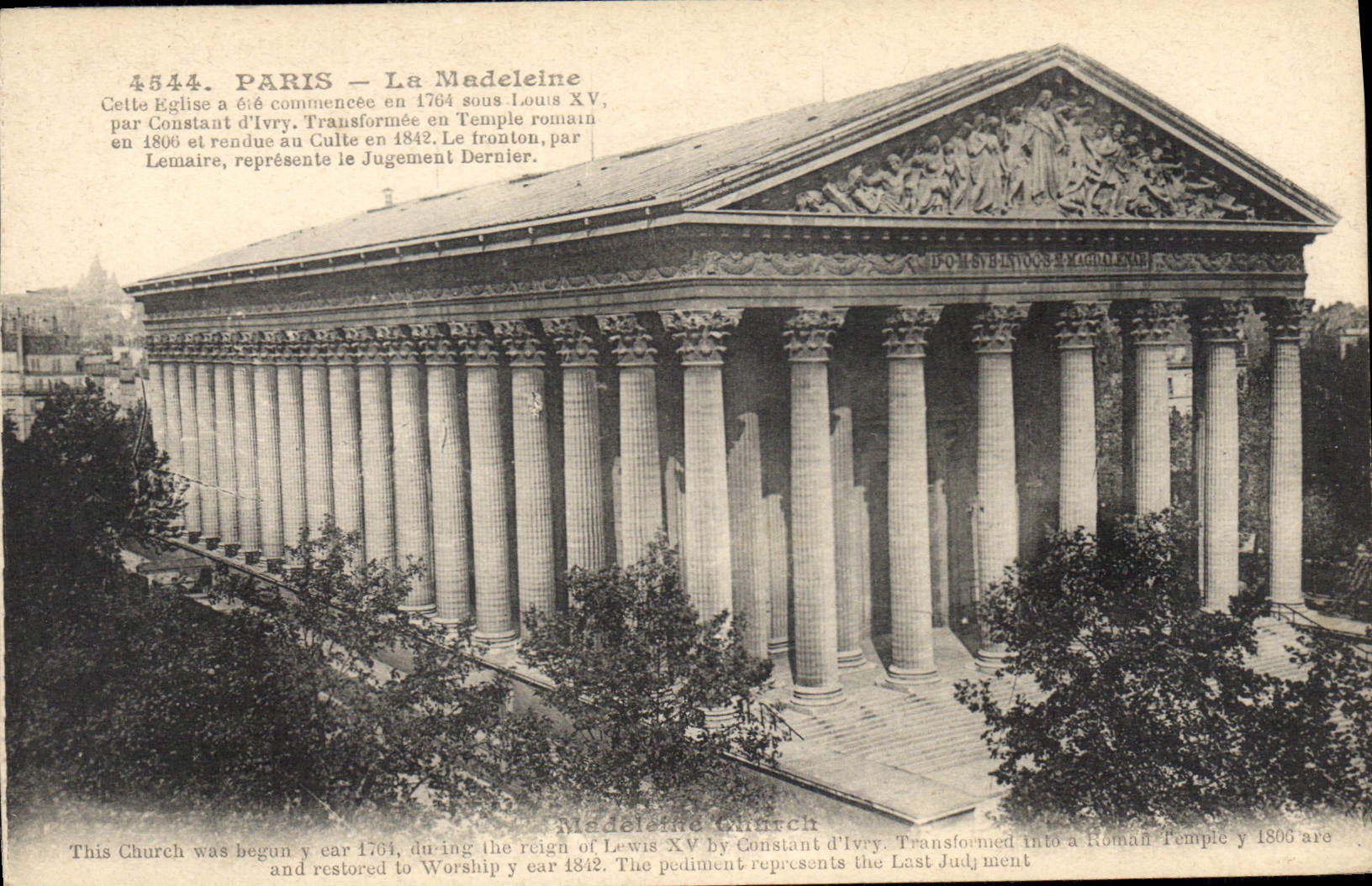 CPA Paris La Madeleine 