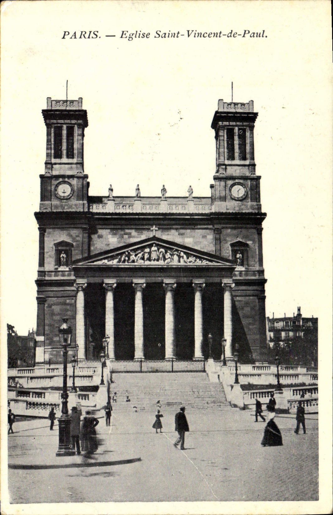 CPA Paris Eglise Saint Vincent de Paul 