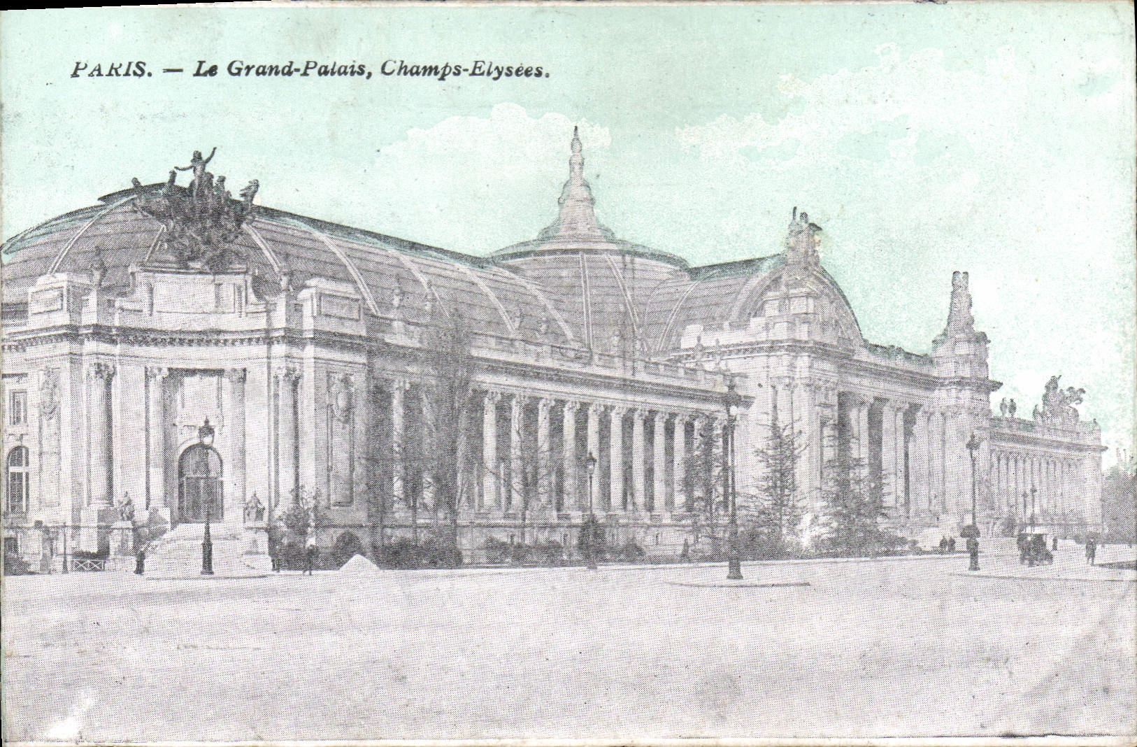 CPA Paris Le Grand Palais Champs Elysees 