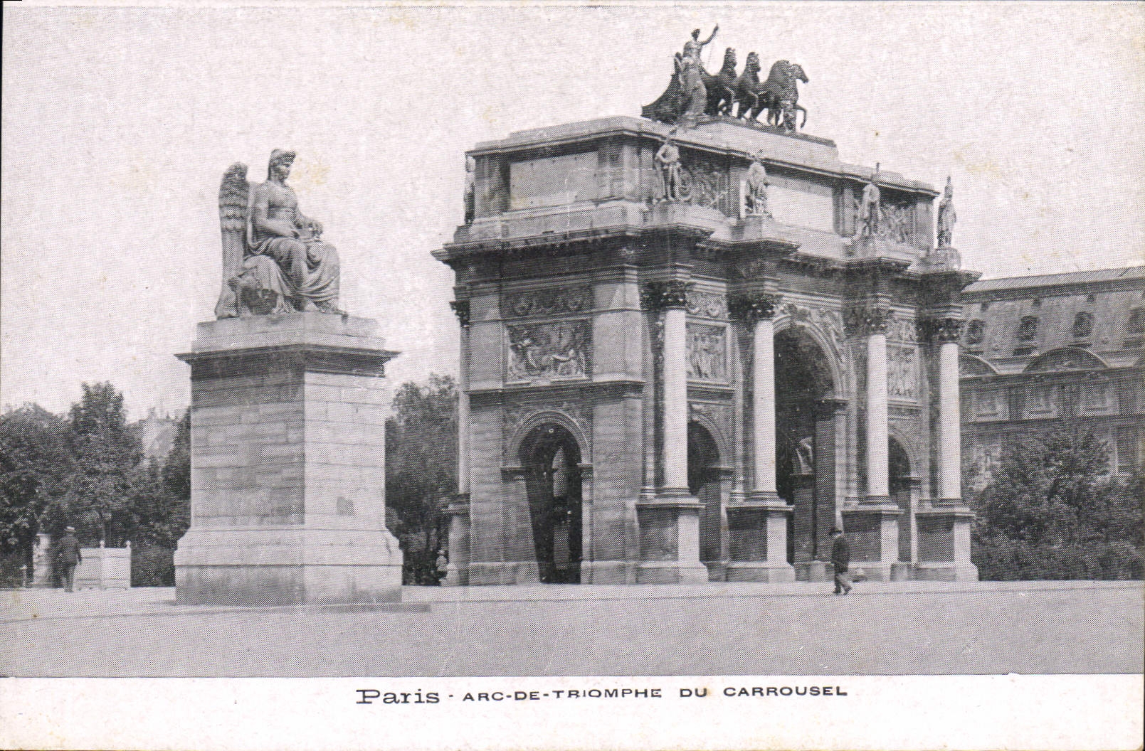 CPA Paris Arc de Triomphe du Carrousel 