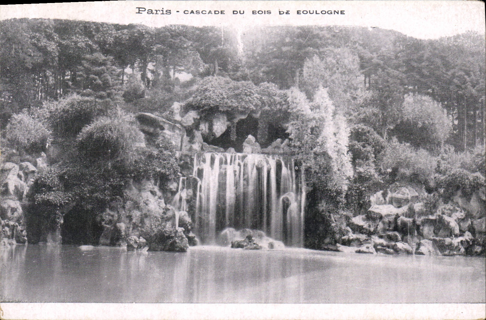 CPA Paris Cascade du Bois de Boulogne 