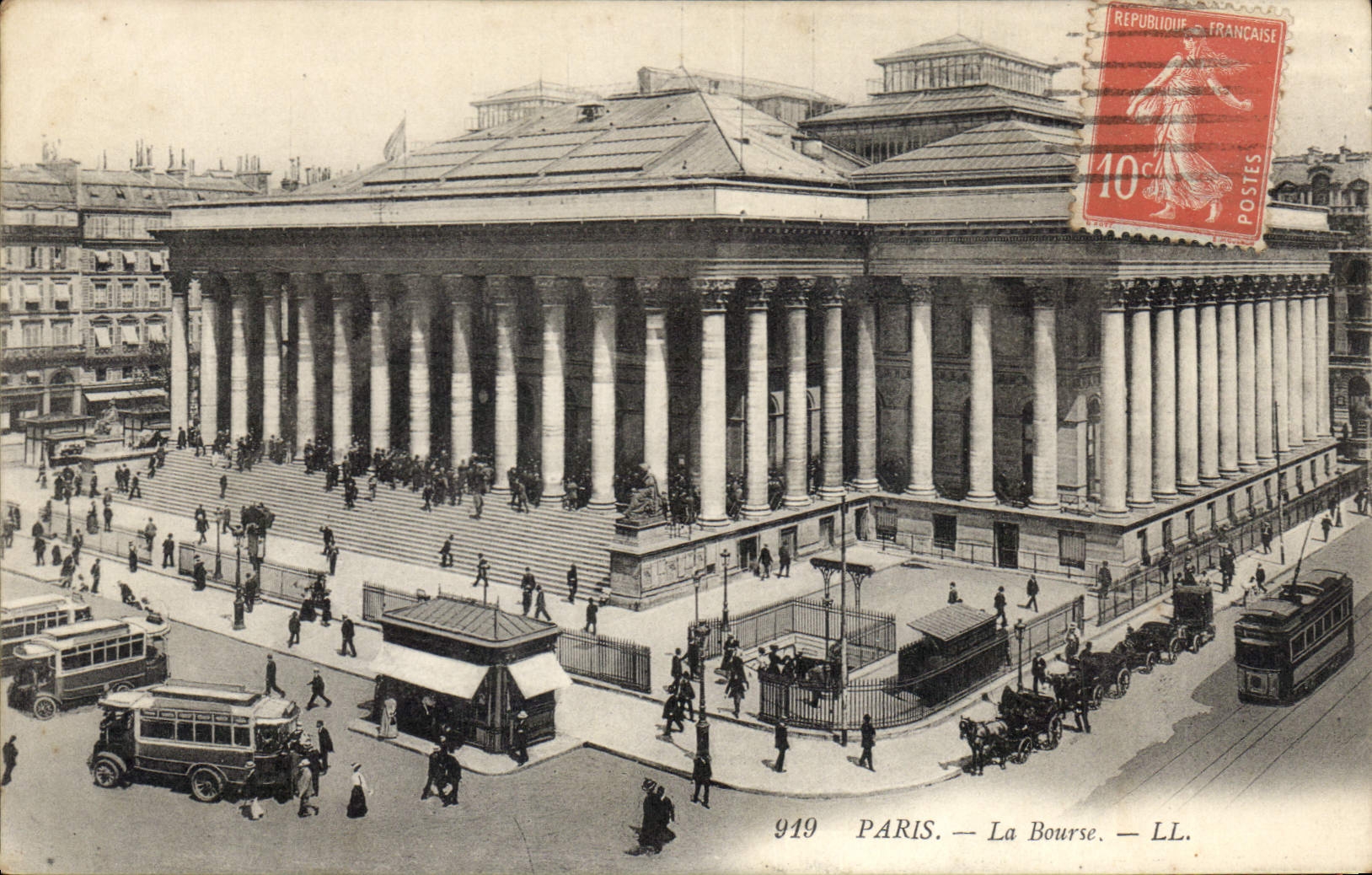CPA Paris la Bourse 