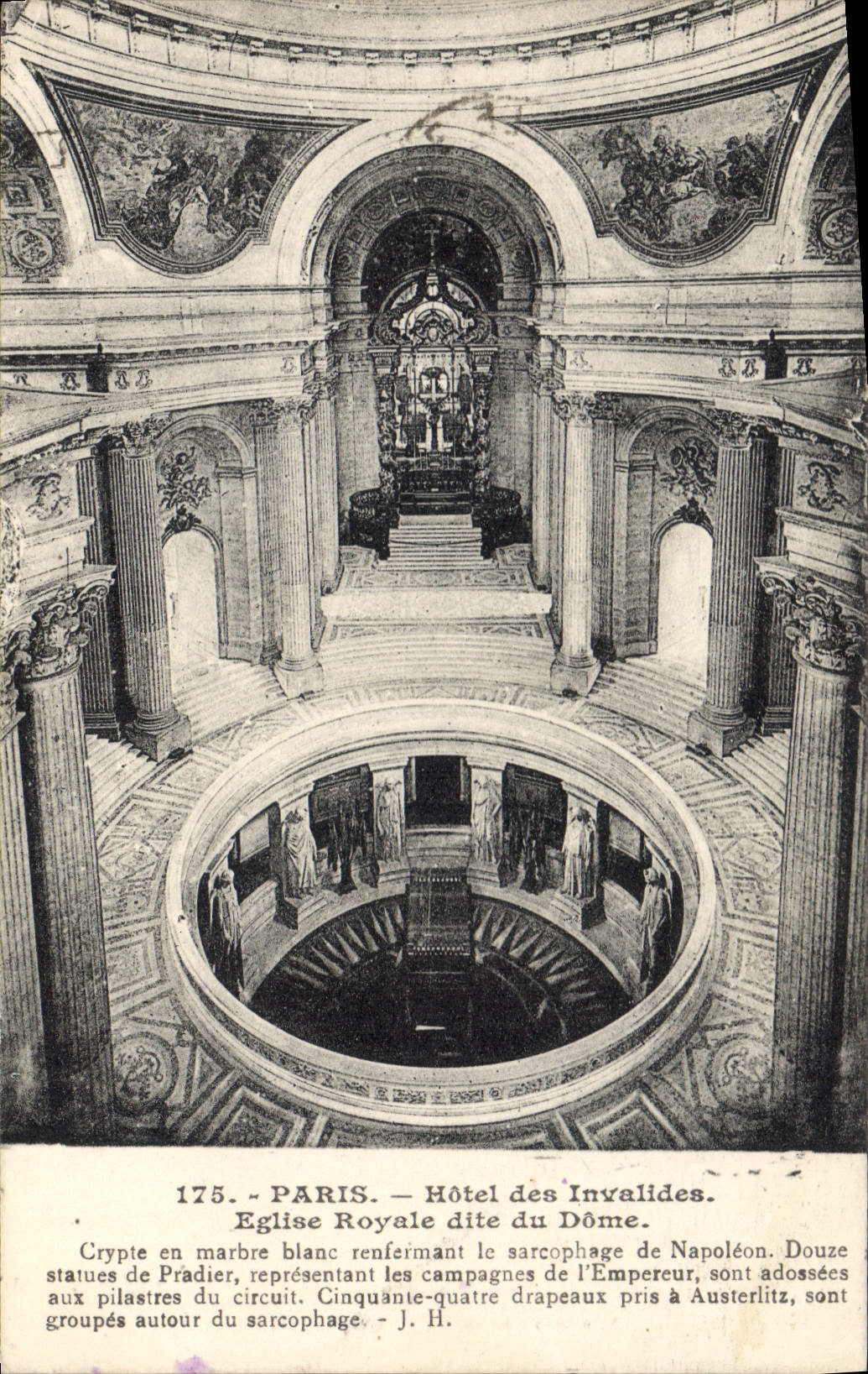CPA Paris Hotel des Invalides Eglise Royale dite du Dome 