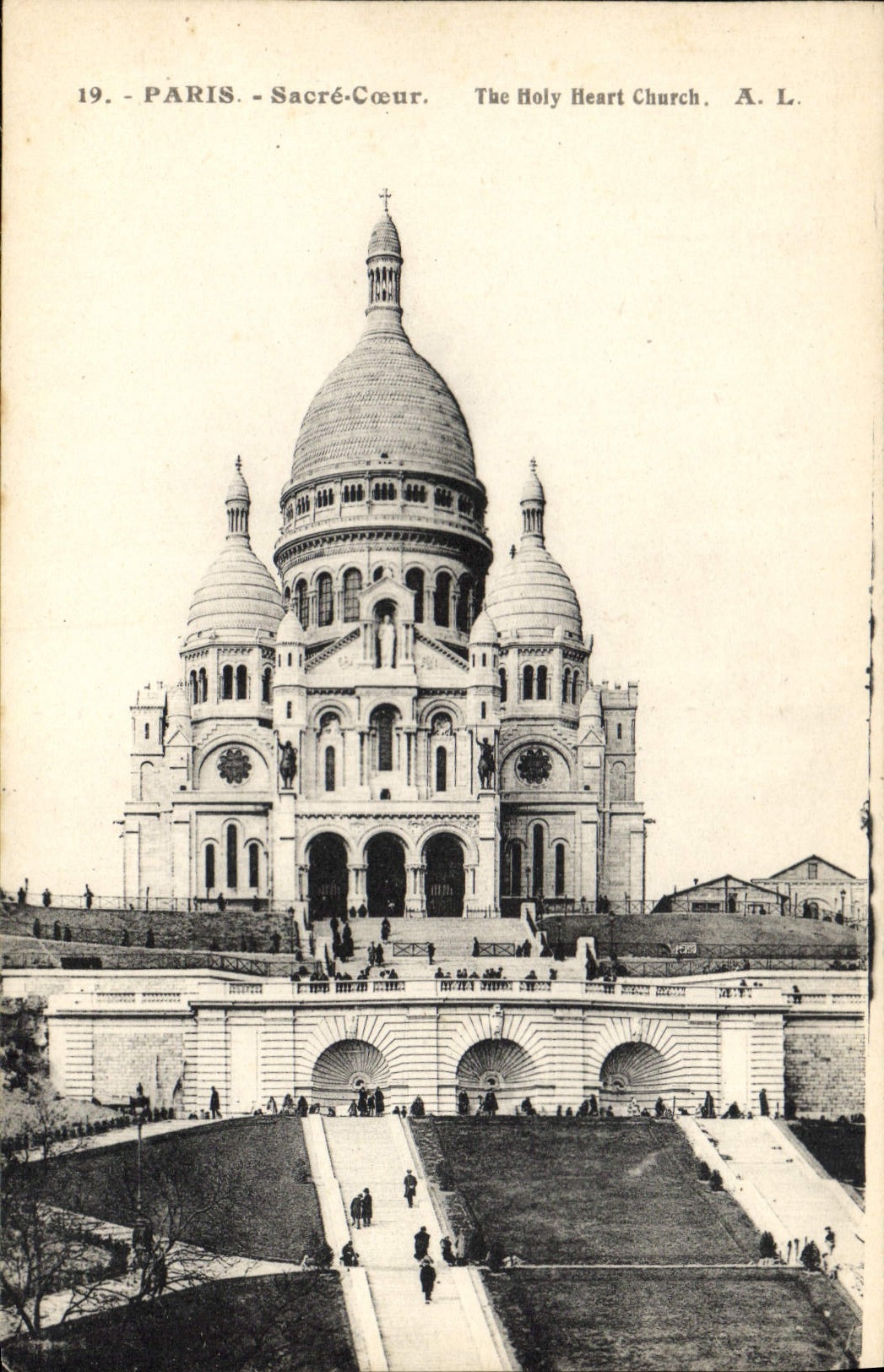 CPA Paris Sacre Coeur 