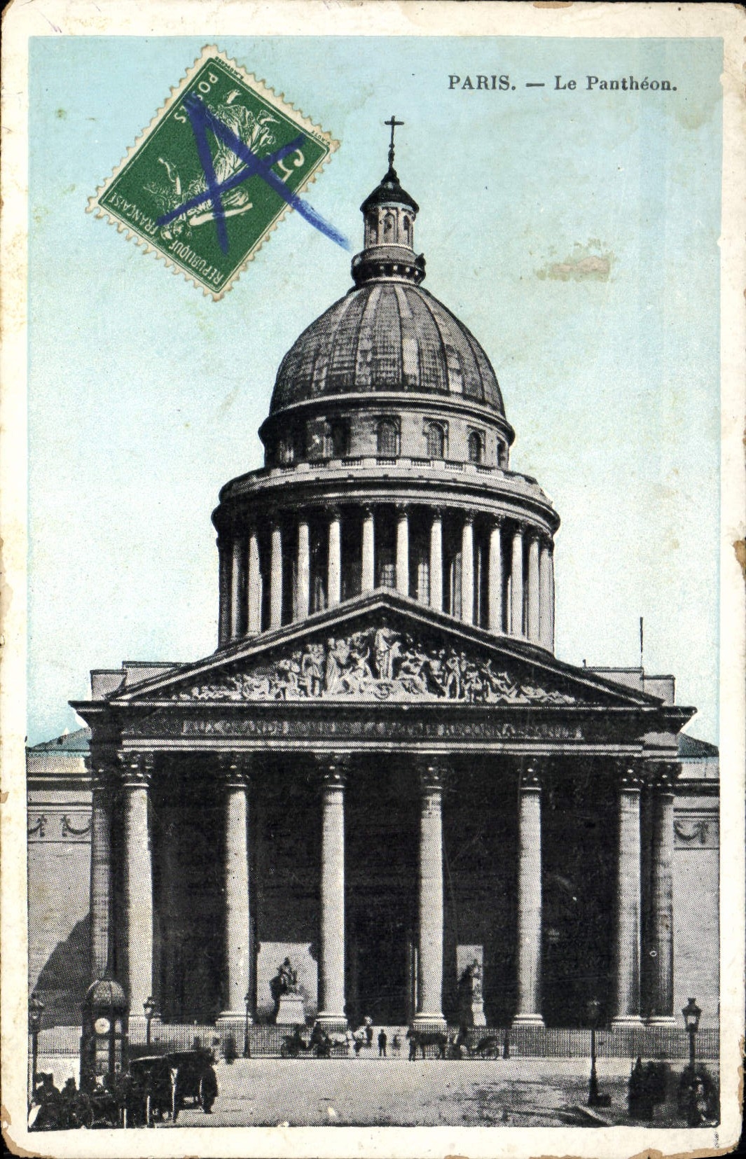 CPA Paris le Pantheon 