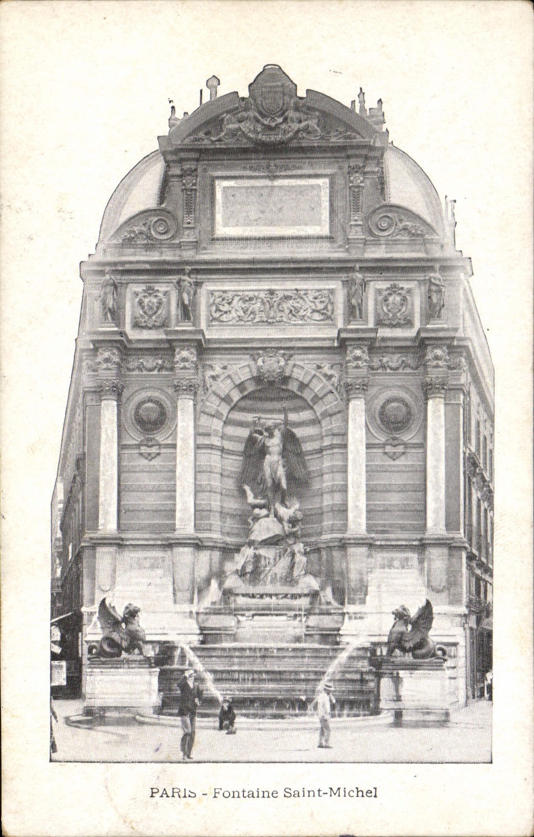 CPA Paris Fontaine Saint Michel 