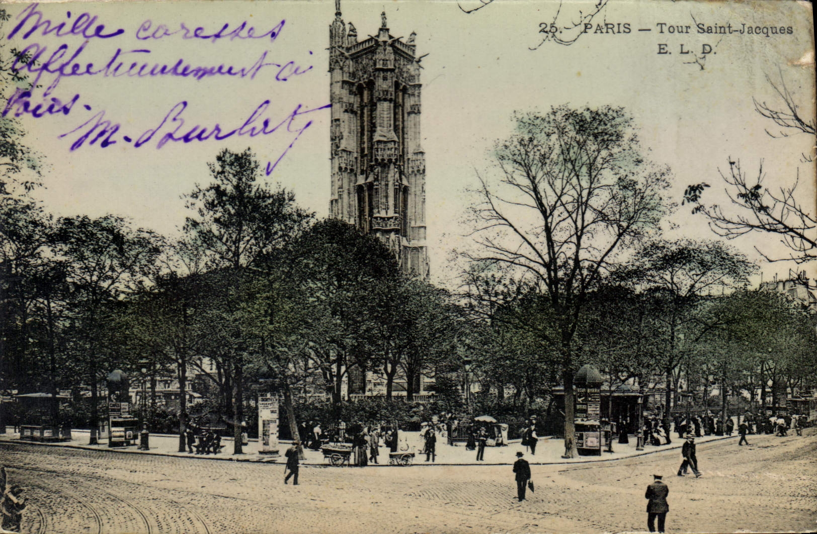CPA Paris Tour Saint Jacques 