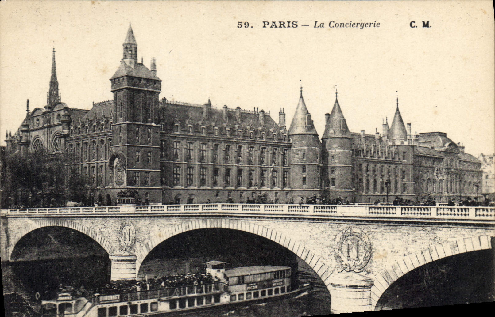 CPA Paris La Conciergerie 