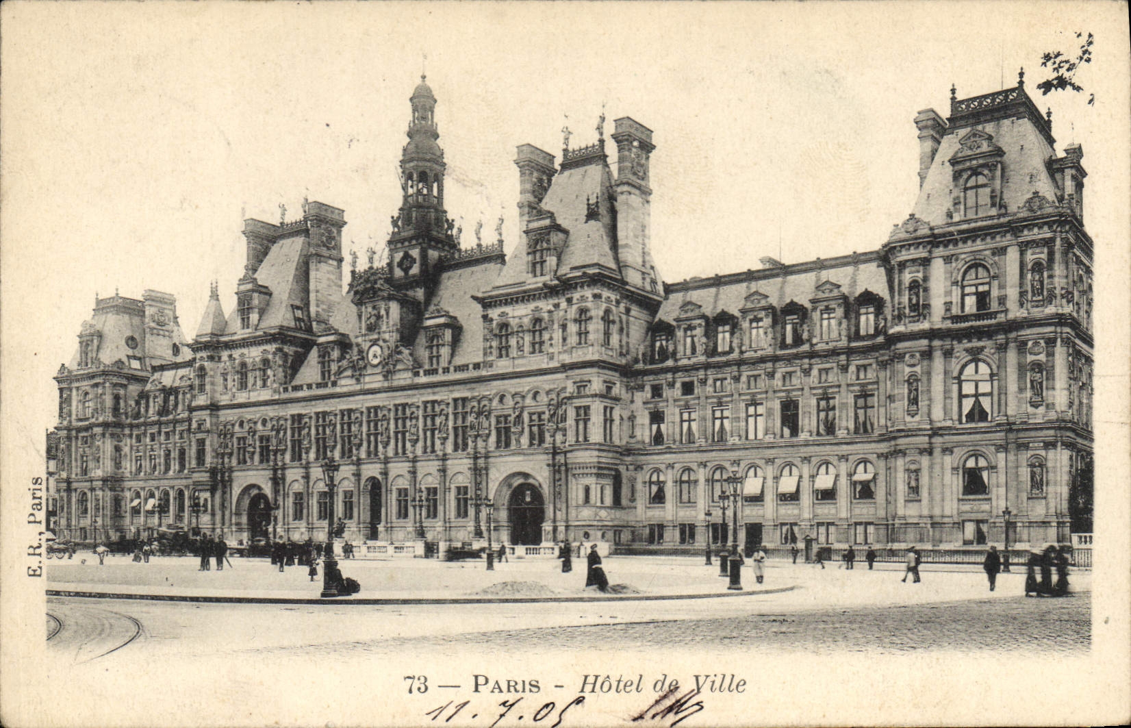 CPA Paris Hotel de Ville 