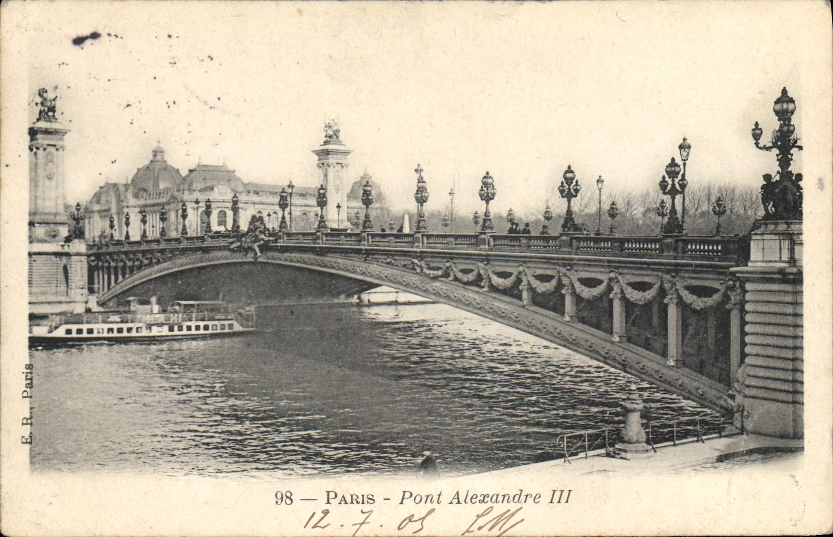 CPA Paris Pont Alexandre III 