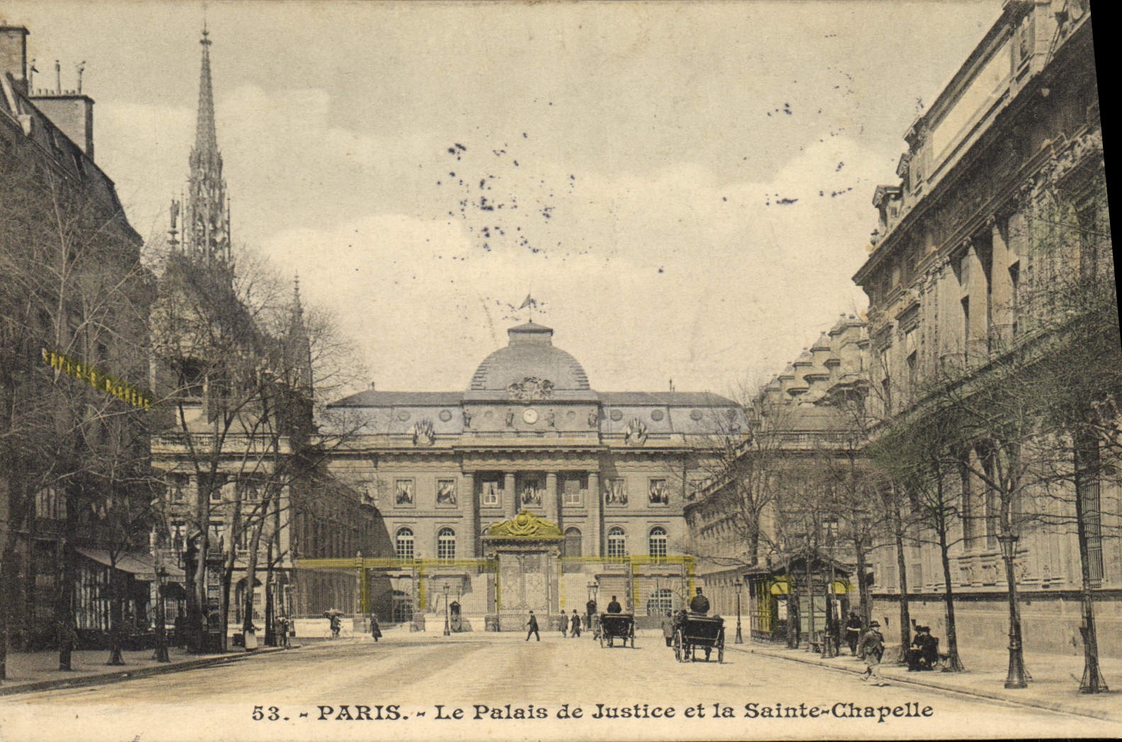 CPA Paris le Palais de Justice et la Sainte Chapelle 