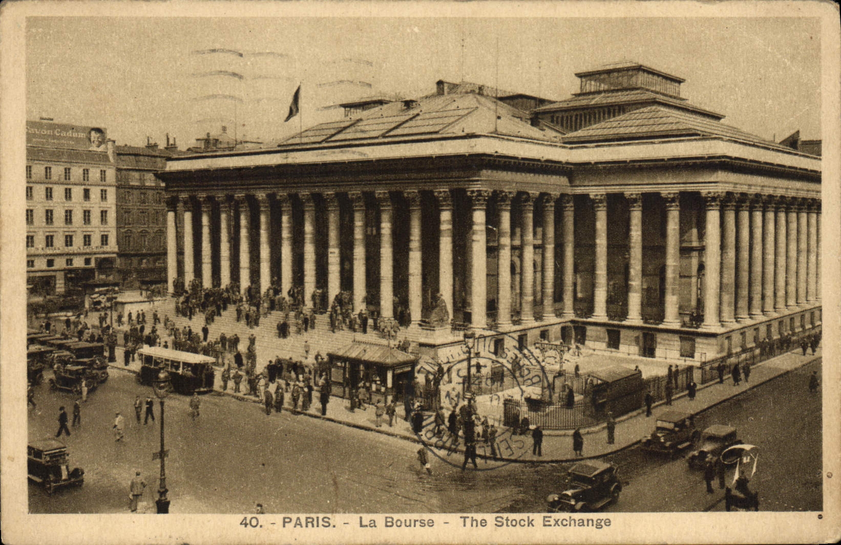 CPA Paris la Bourse 