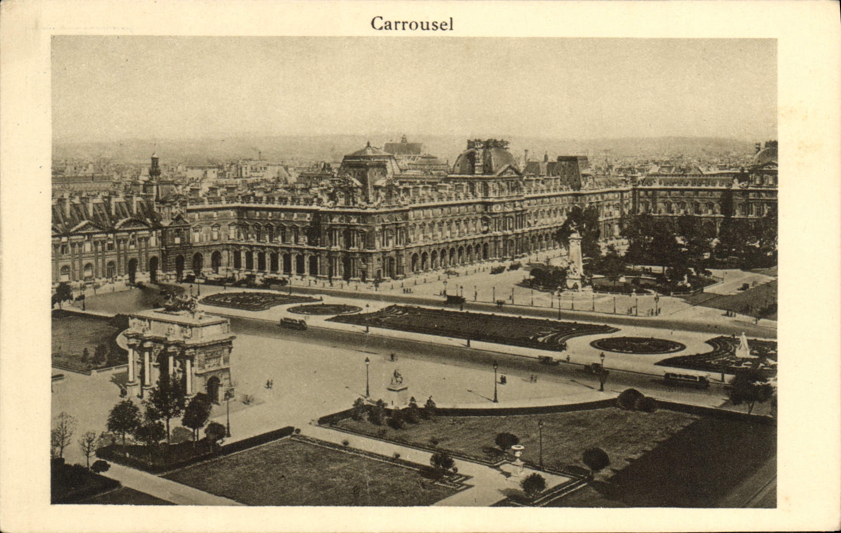 CPA Carrousel 