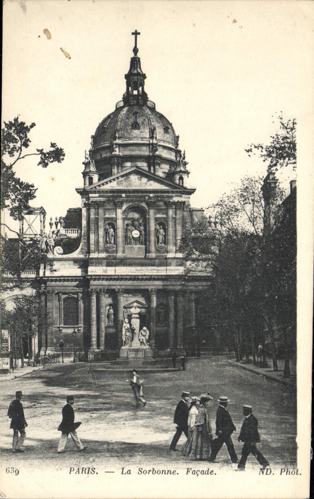 CPA Paris la Sorbonne Facade 