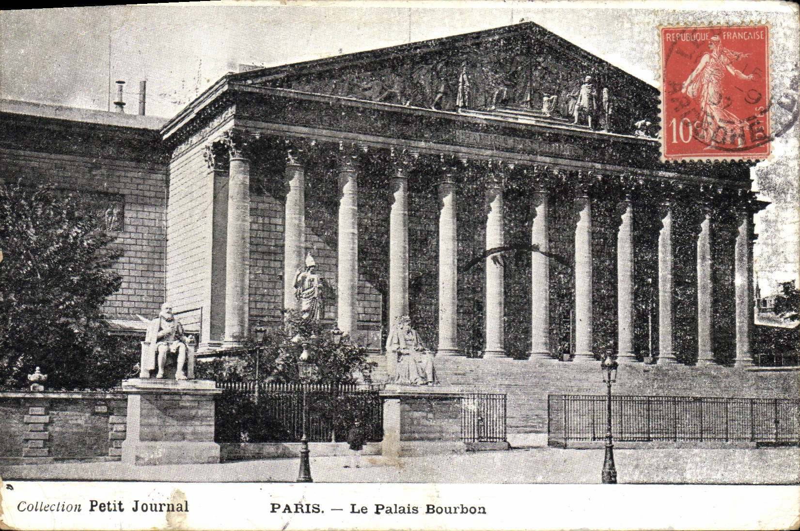 CPA Collection Petit Journal Paris Le Palais Bourbon