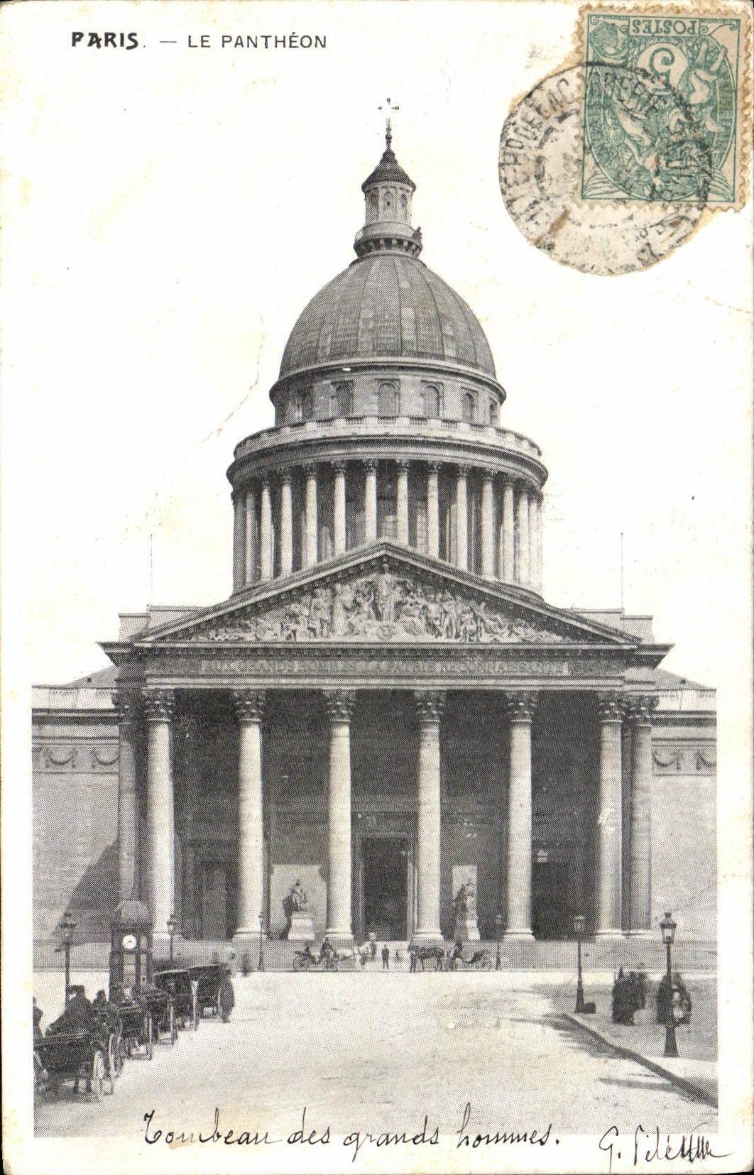 CPA Paris Le Pantheon 