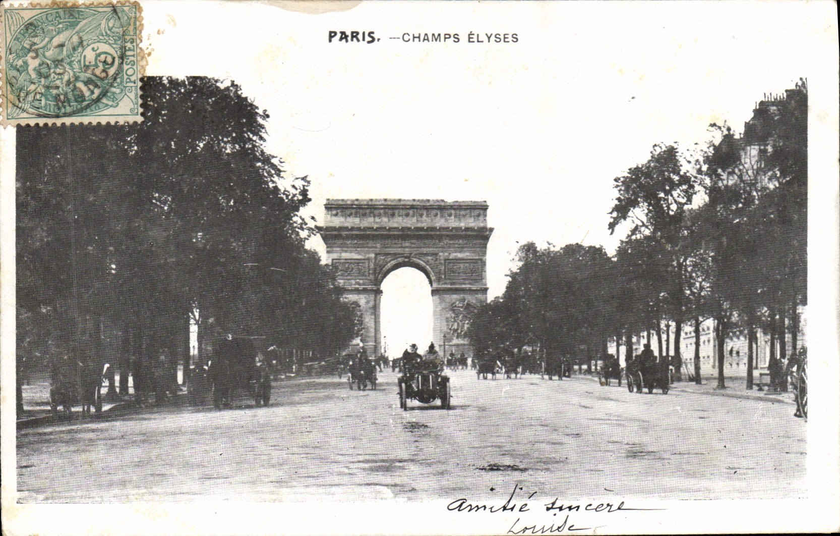 CPA Paris Chapms Elyses 