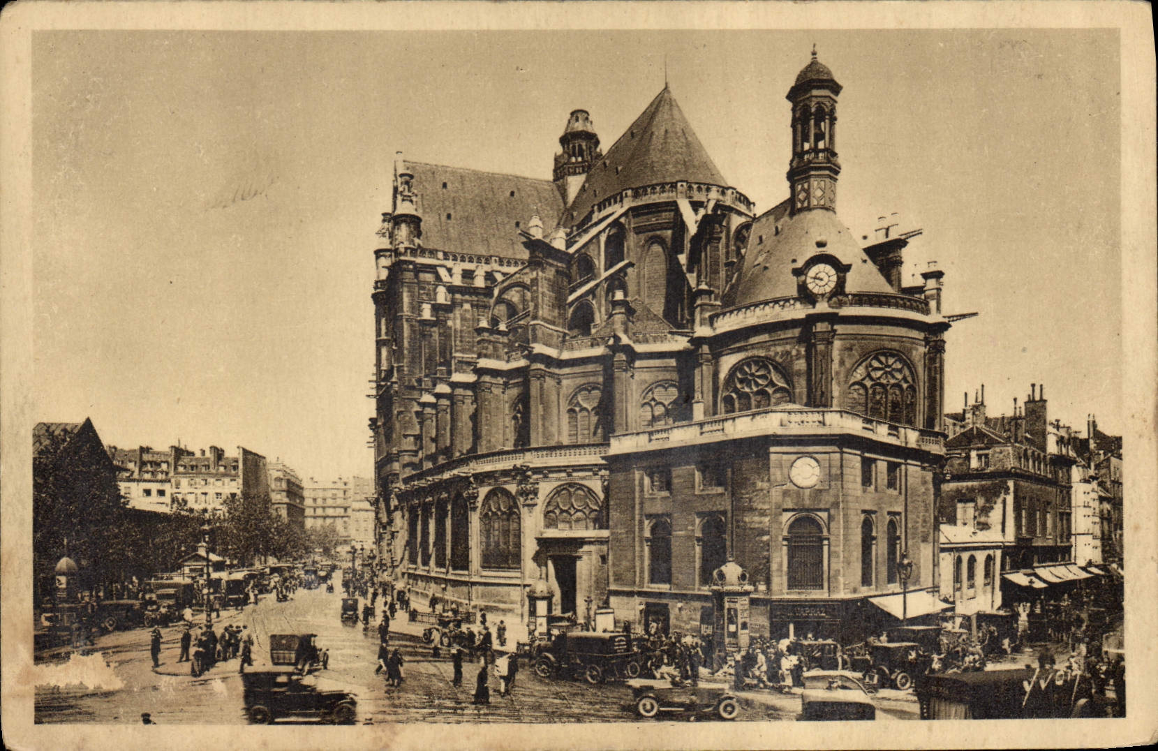 CPA Paris en flanant Eglise Saint Eustache