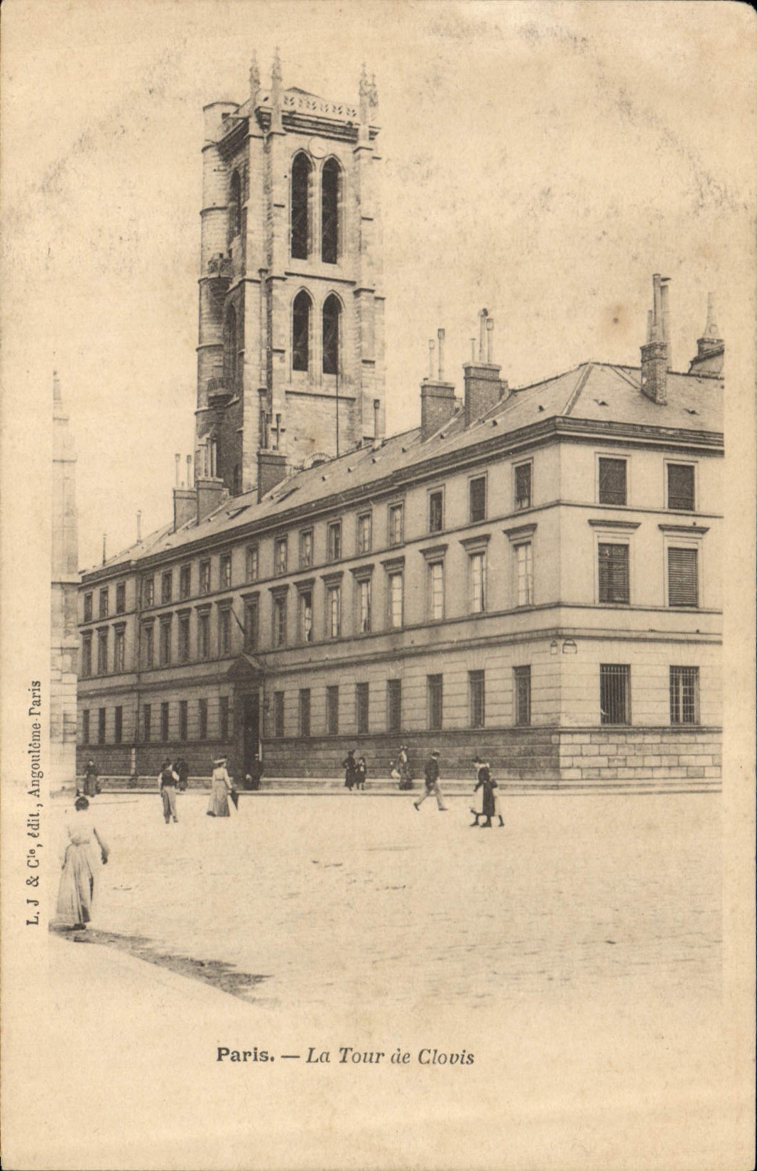 CPA Paris La Tour de Clovis 