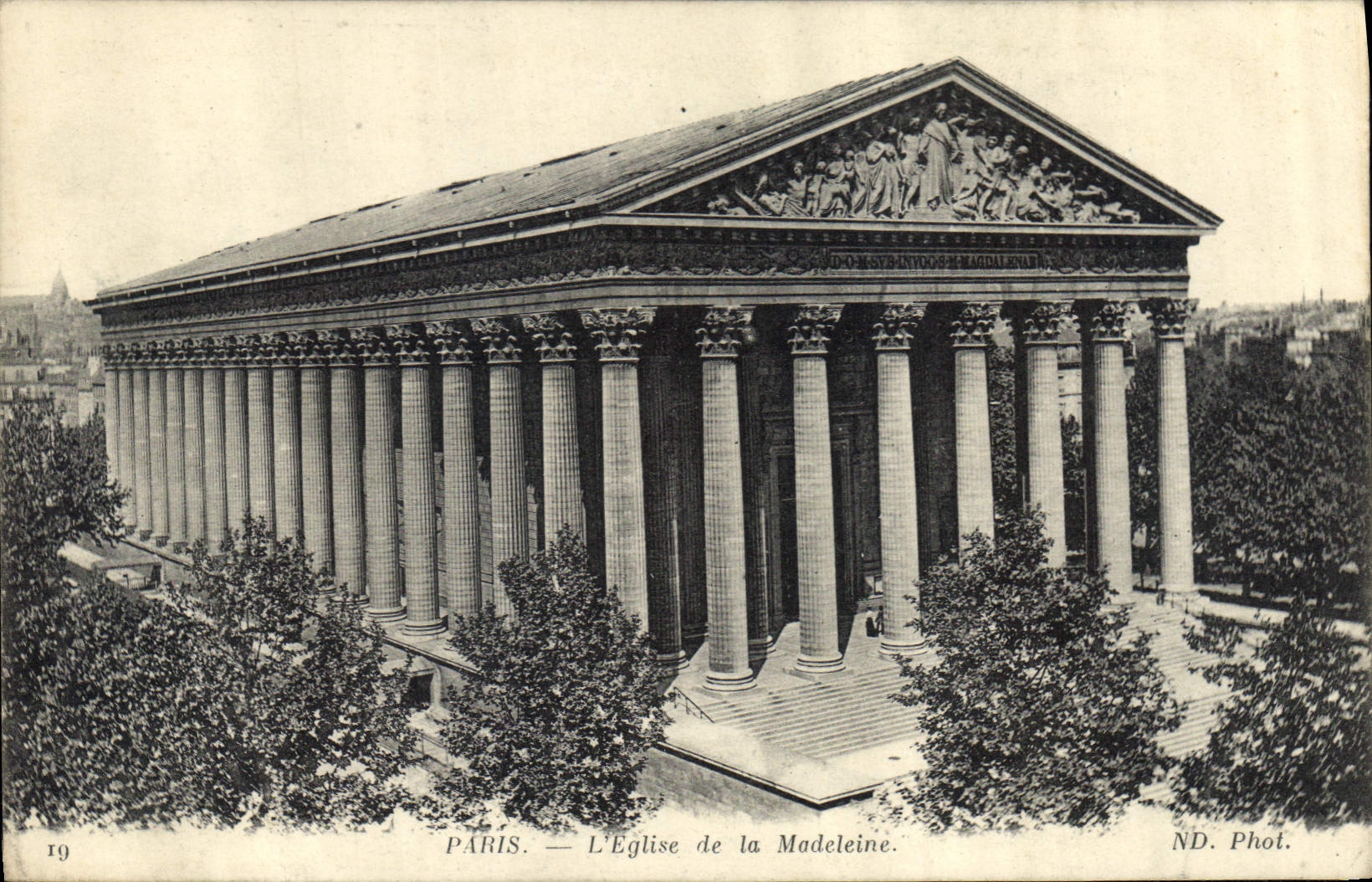 CPA Paris L'Eglise de la Madeleine 
