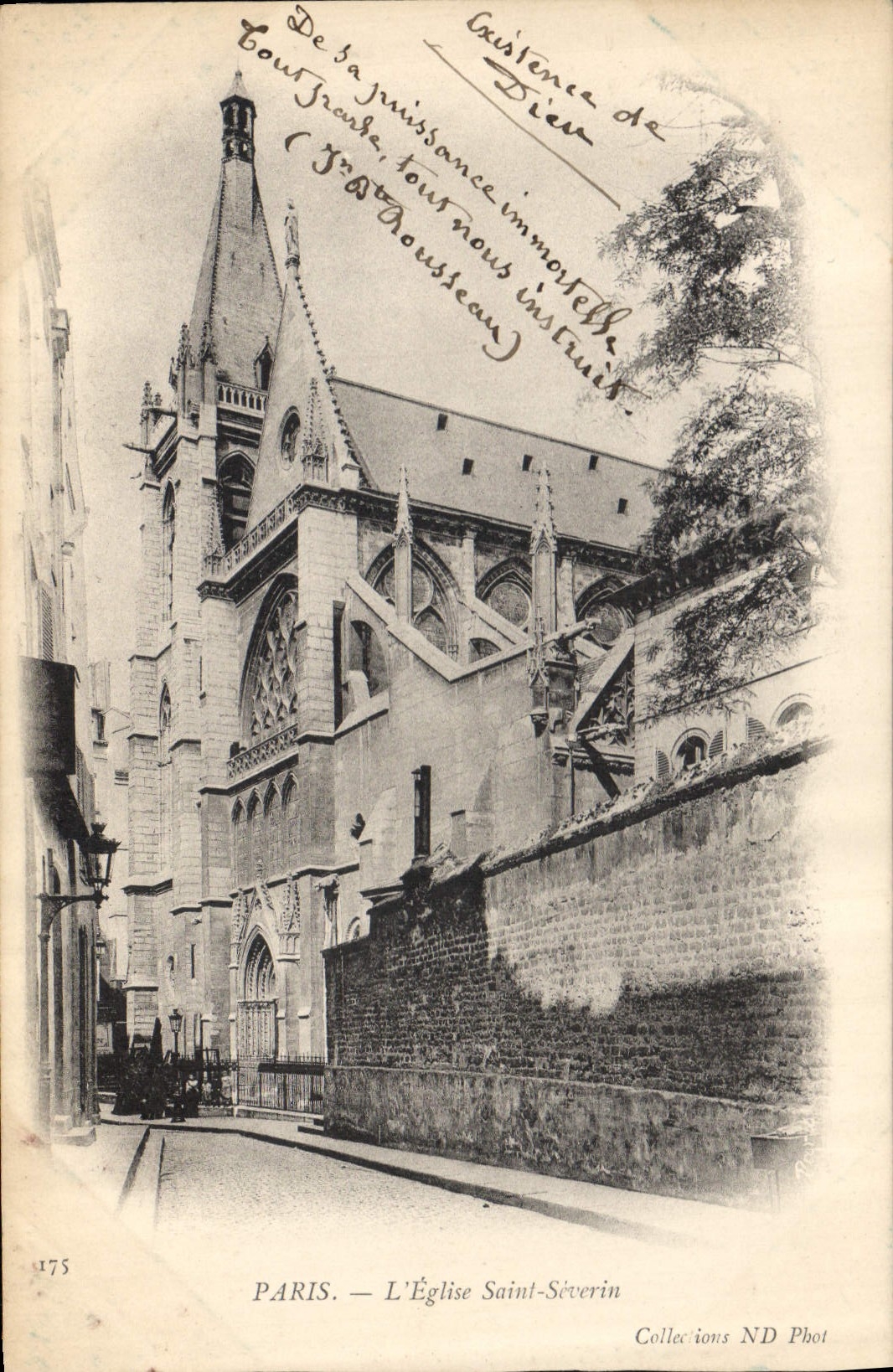 CPA Paris L'Eglise Saint Severin 