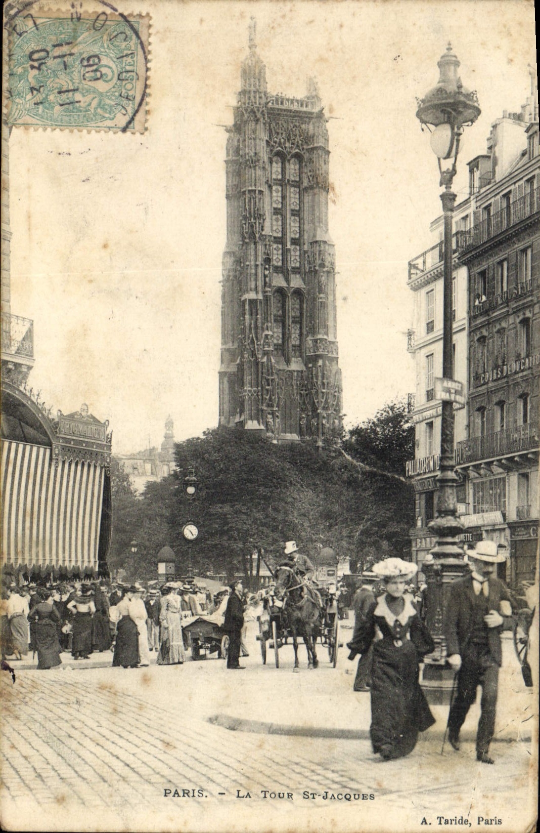 CPA Paris La Tour St Jacques 