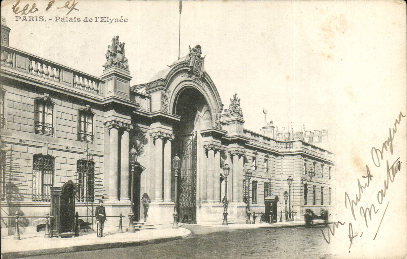 CPA Paris Palais de l'Elysee 