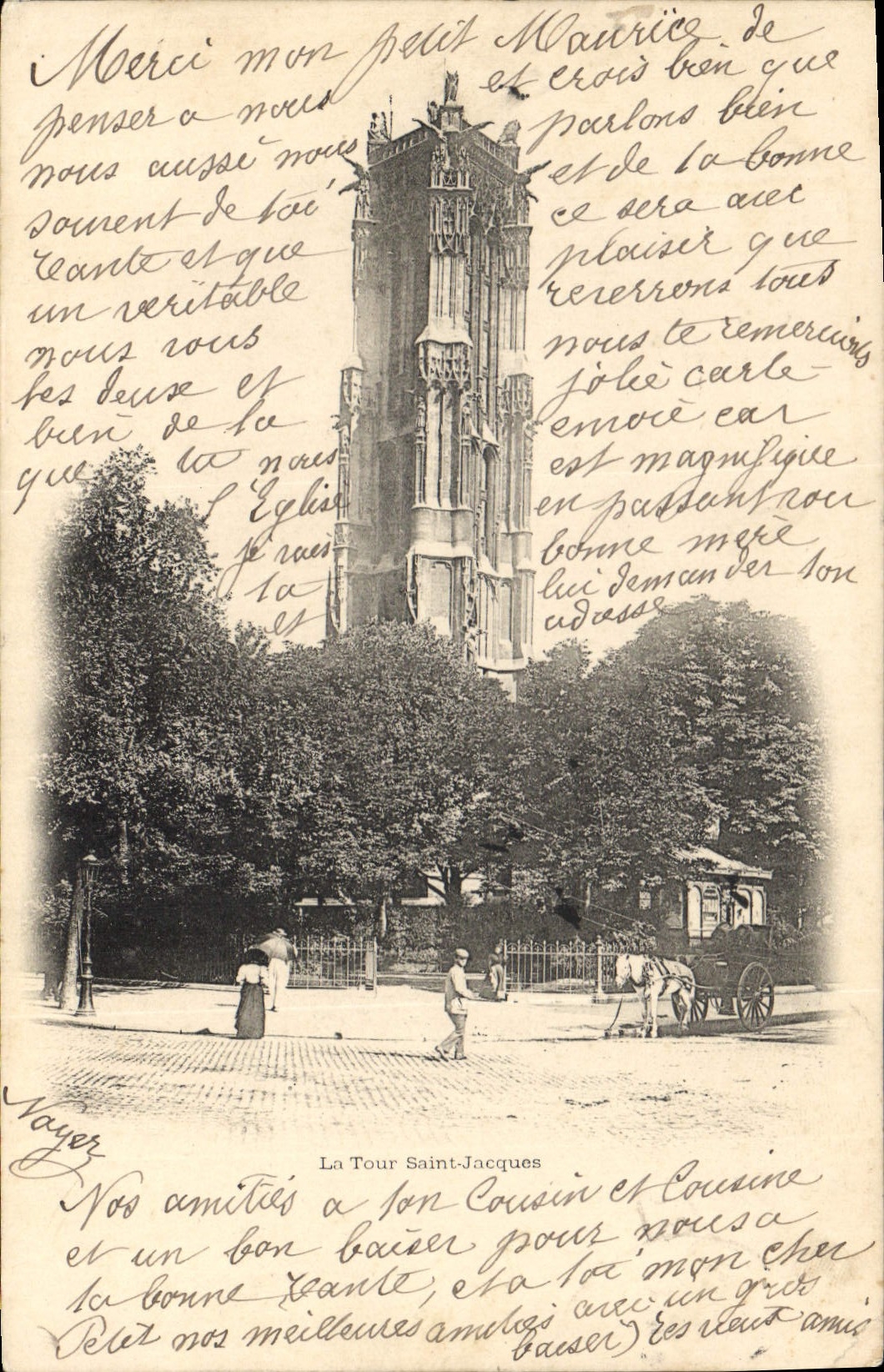 CPA La Tour Saint Jacques 
