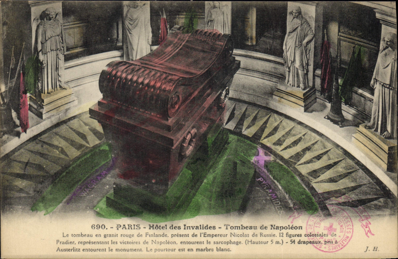 CPA Paris Hotel des Invalides Tombeau de Nepoleon 
