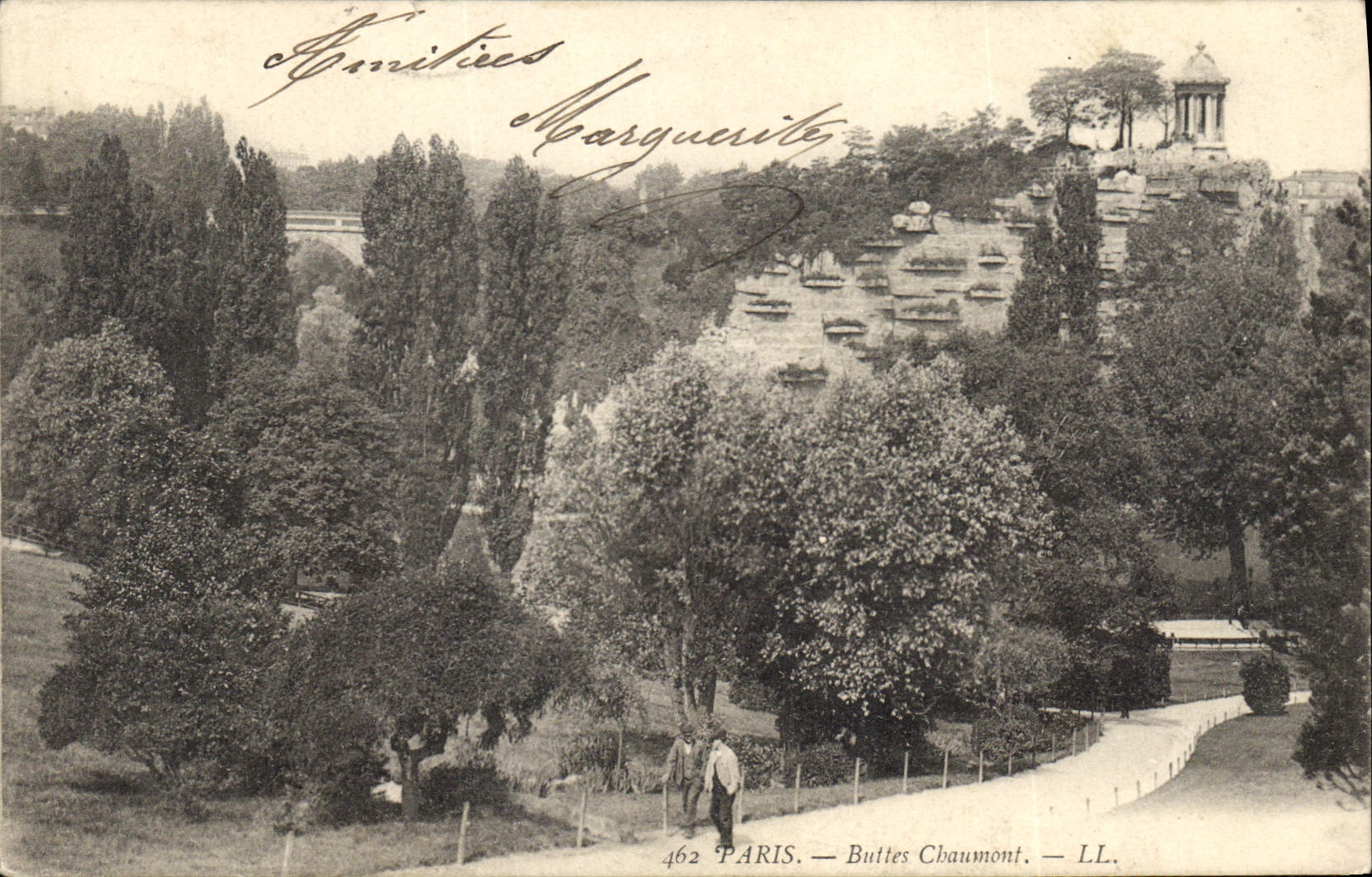 CPA Paris Buttes Chaumont 