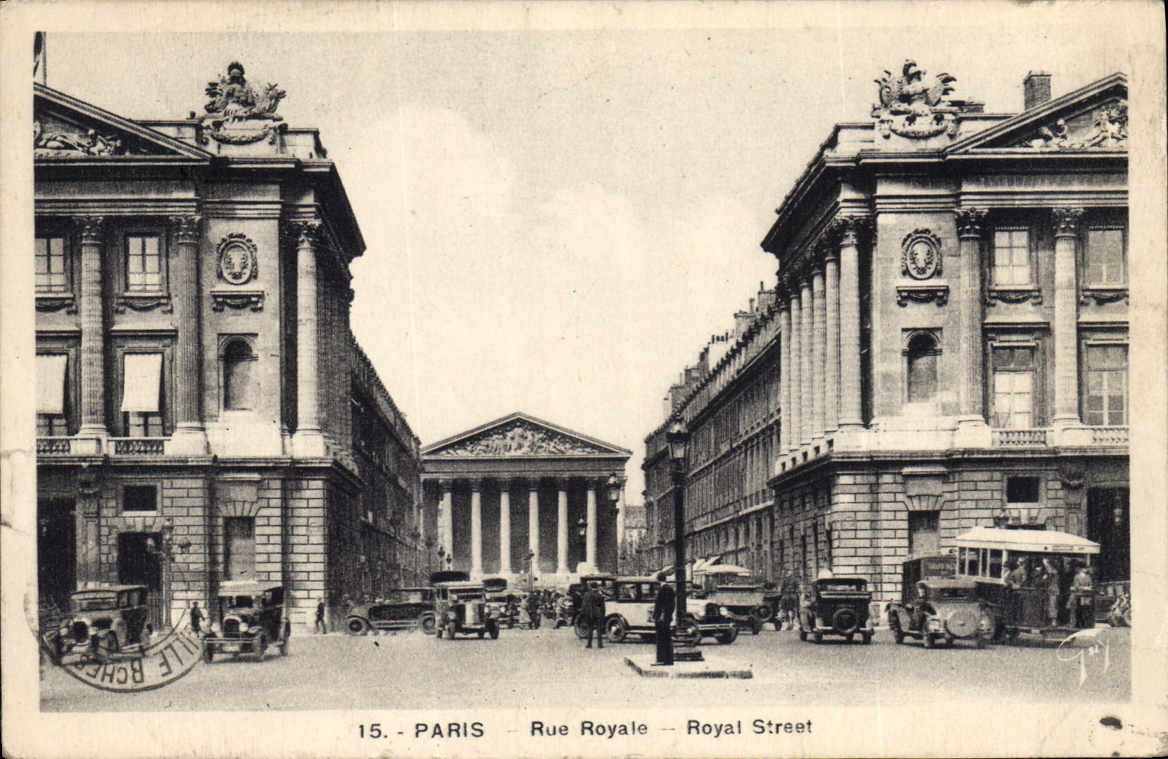 CPA Paris Rue Royale 