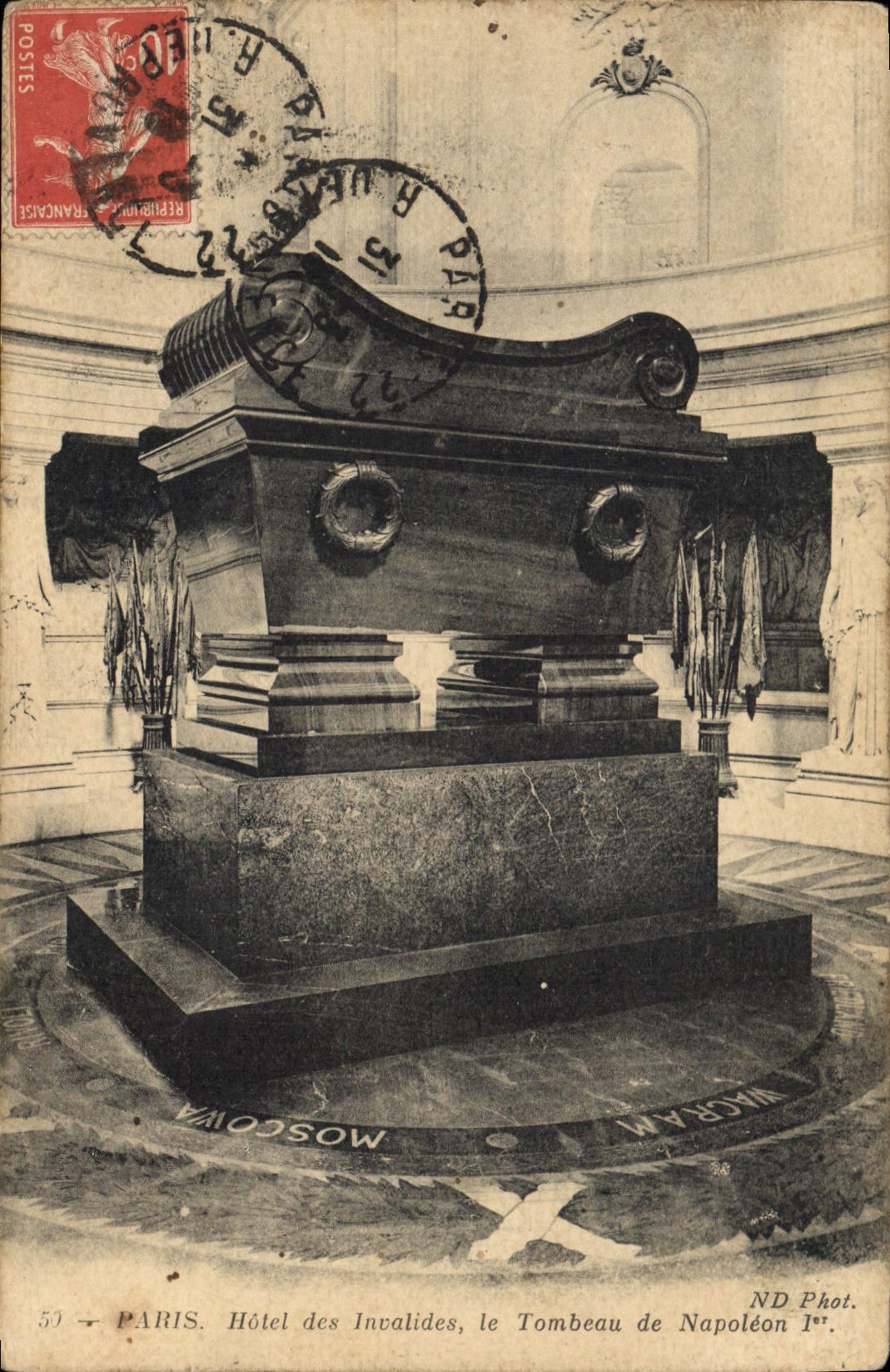 CPA Paris Hotel des Invalides la Tombeau de Napoleon Ier 