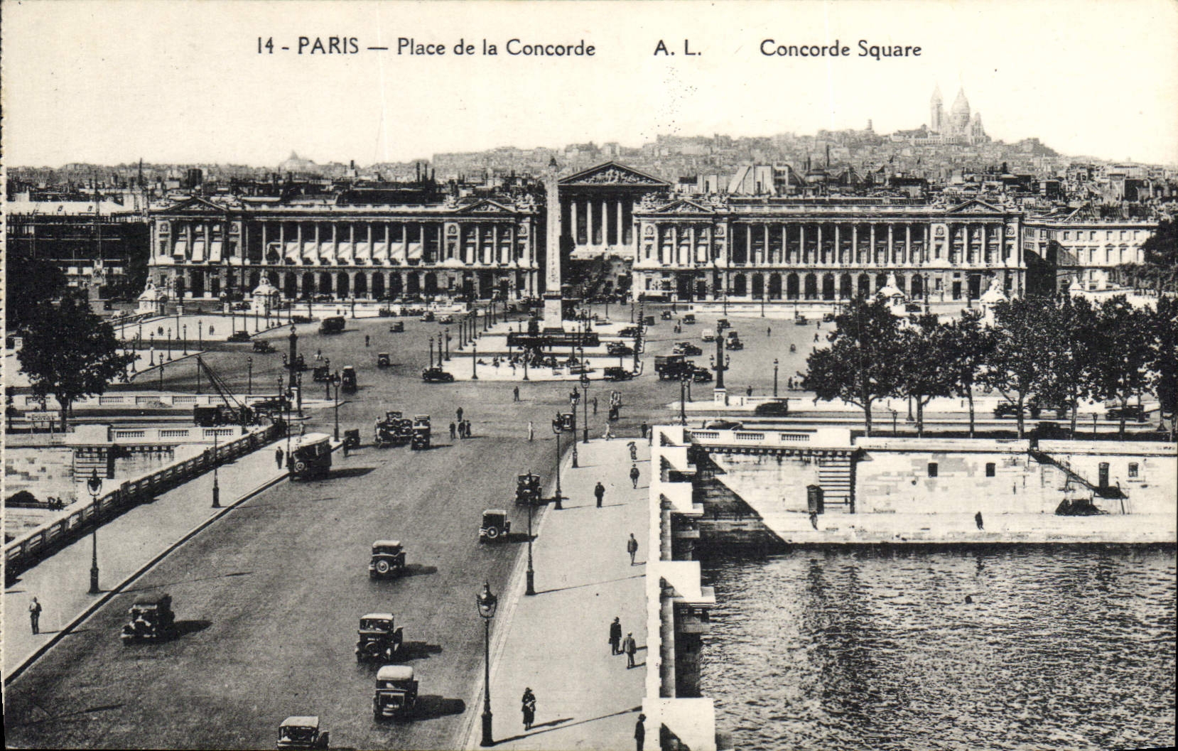 CPA Paris Place de la Concorde 