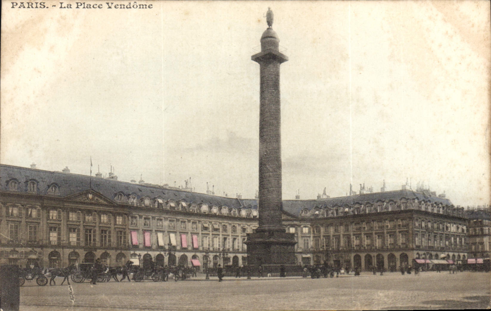 CPA Paris La Place Vendome 