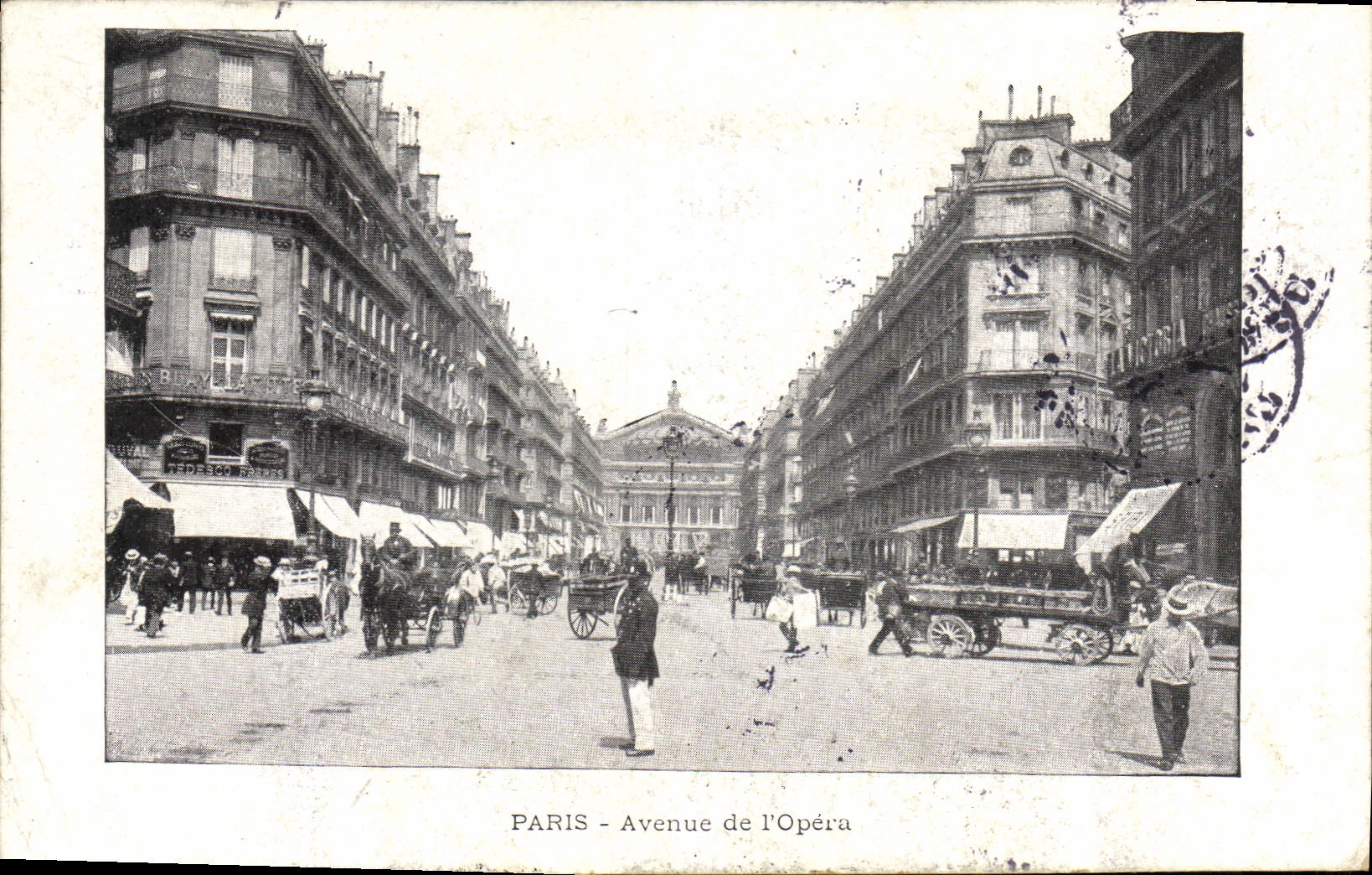 CPA Paris Avenue de l'Opera 