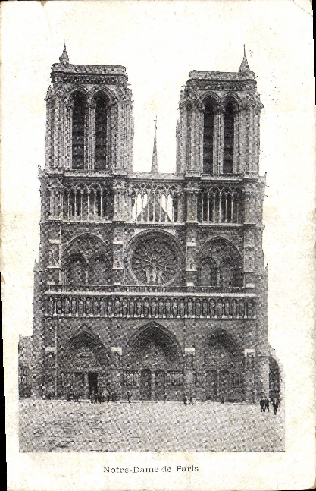 CPA Notre Dame de la Paris 