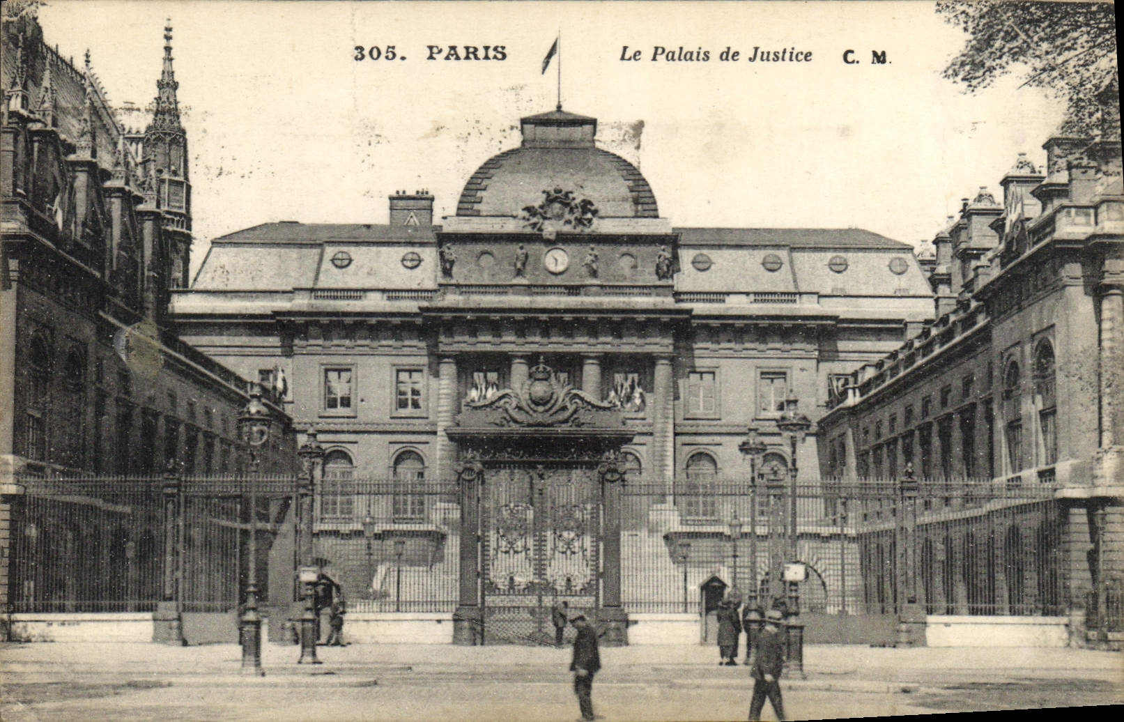 CPA Paris le Palais de Justice 