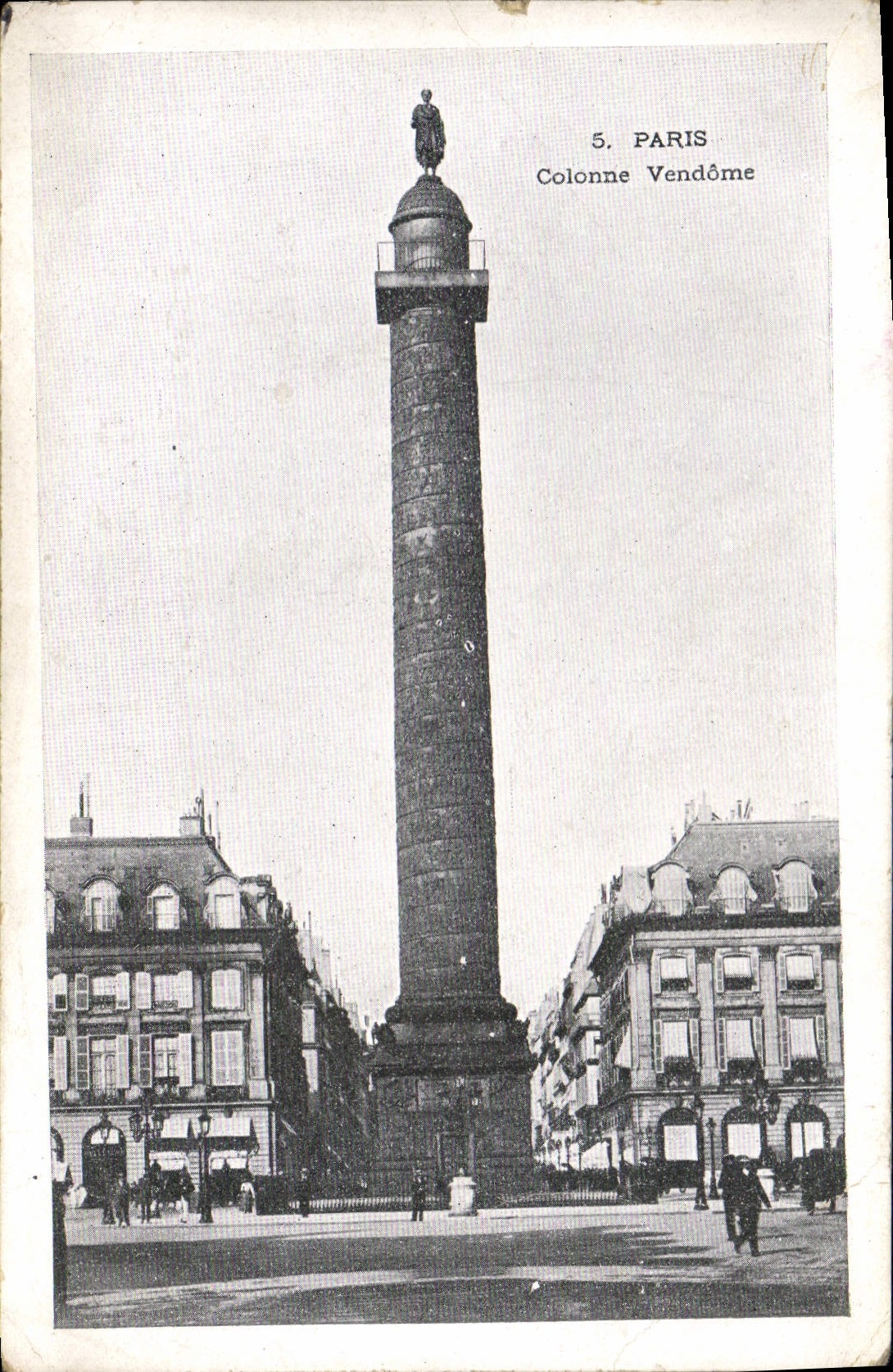CPA Paris Colonne Vendome 