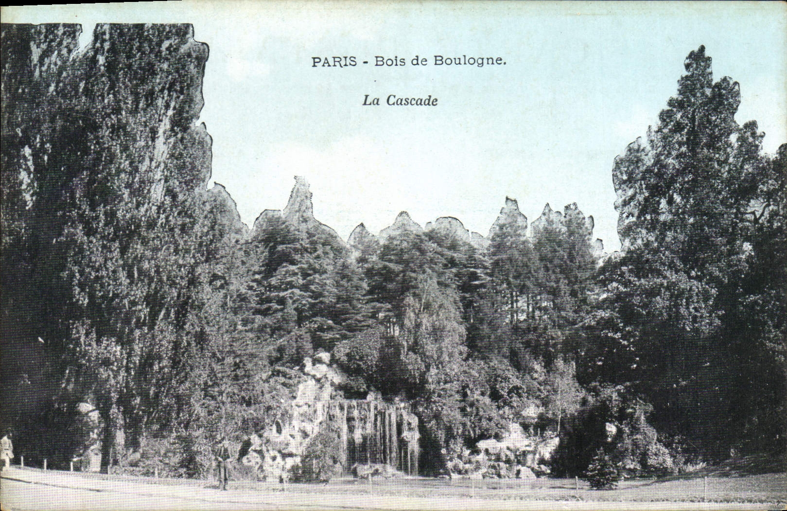 CPA Paris Bois de Boulogne La Cascade 