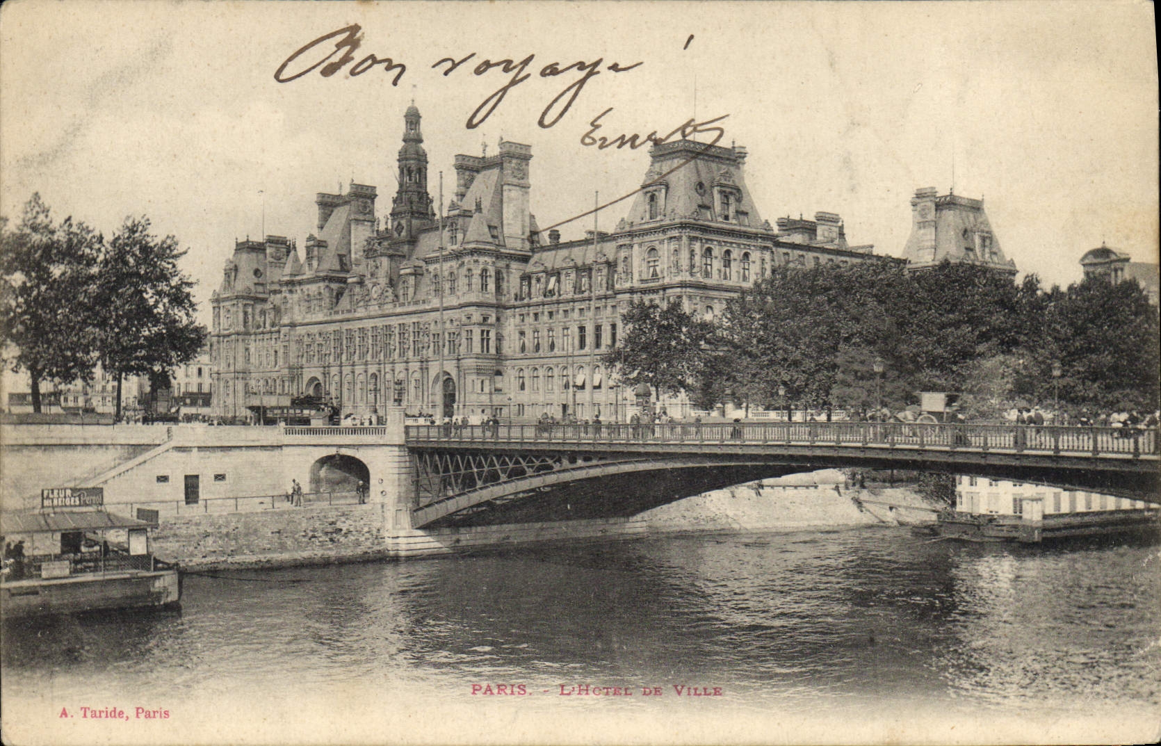 CPA Paris L'Hotel de Ville 